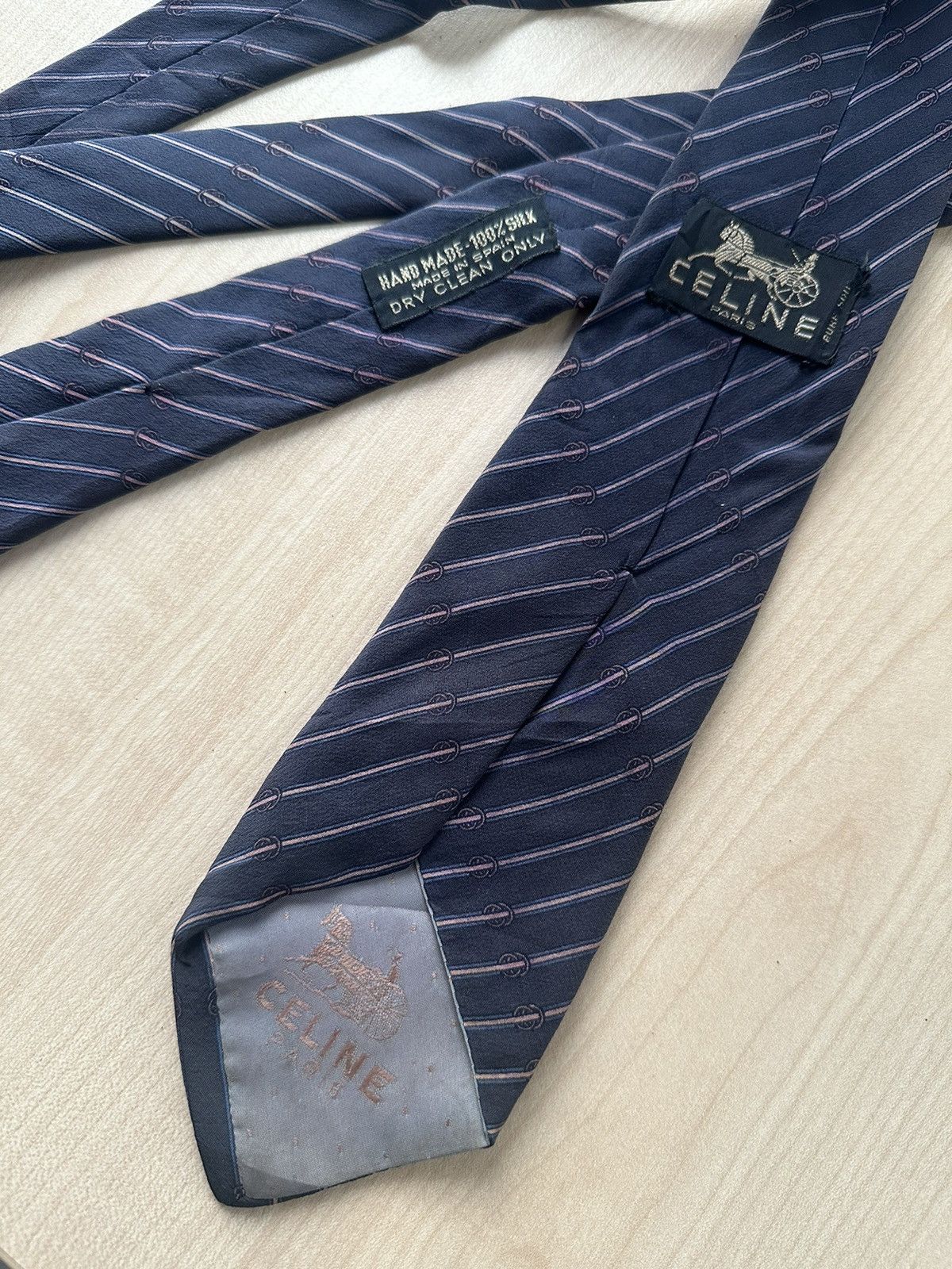 Celine × Handmade CELINE TIE Size ONE SIZE - 3 Thumbnail