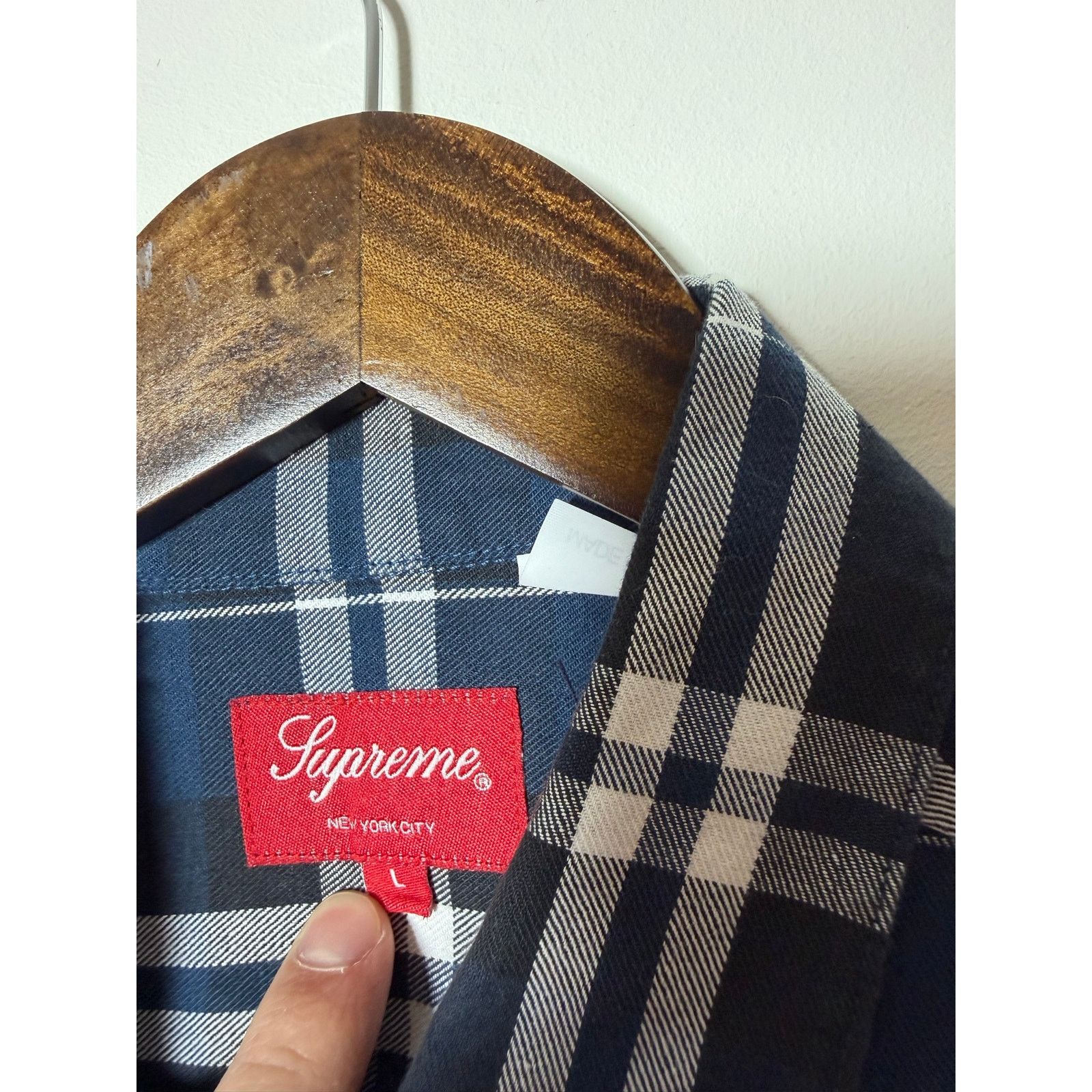 Supreme Supreme thermal work shirt FW21 Size US L / EU 52-54 / 3 - 4 Thumbnail
