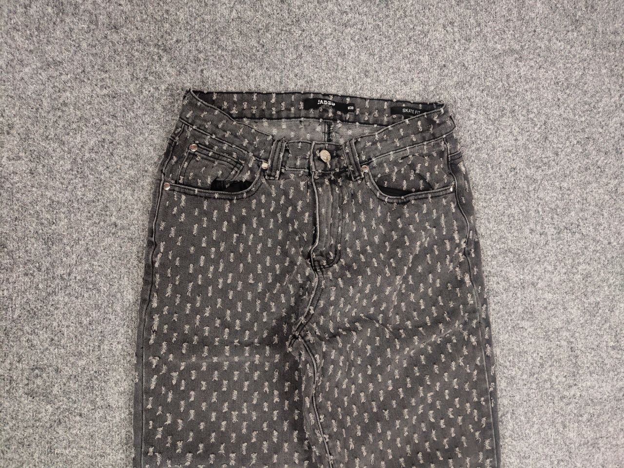 Hysteric Glamour Vintage If six was nine style dark distressed Denim Jeans Size US 30 / EU 46 - 7 Thumbnail