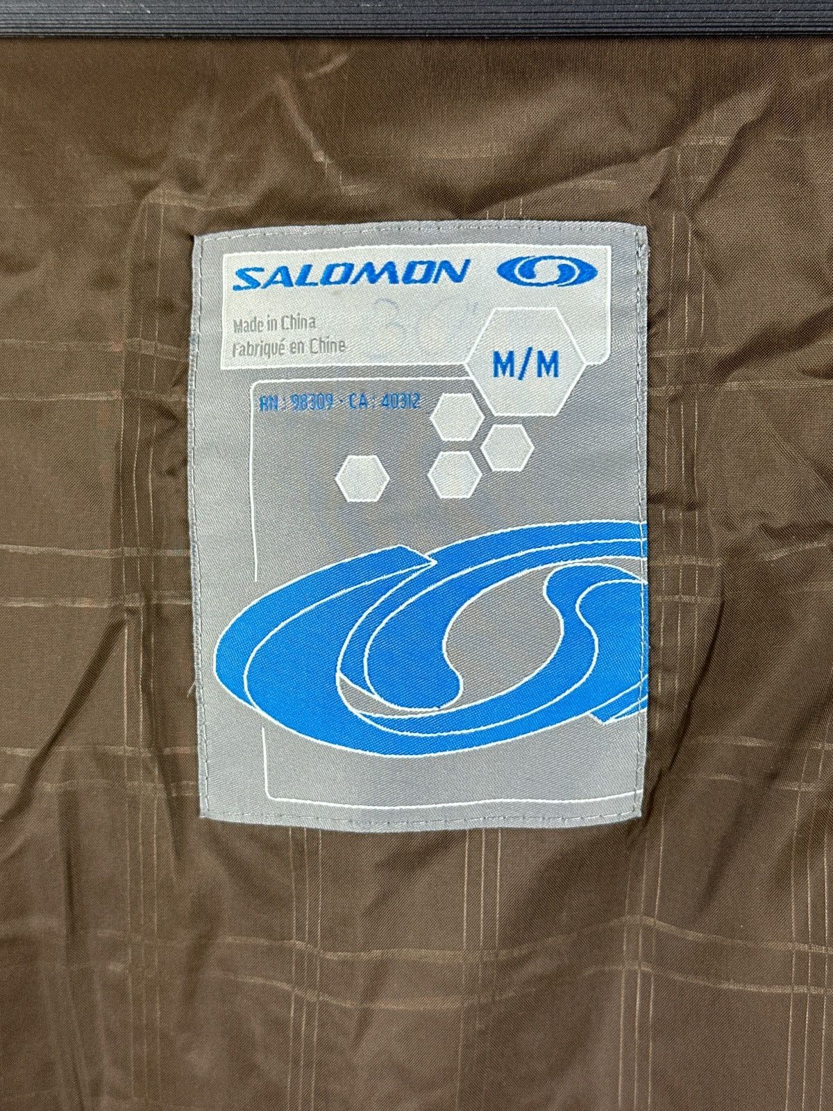 Salomon Vintage Salomon Down Puffer Ski Jacket Recco Technical Size US M / EU 48-50 / 2 - 12 Thumbnail