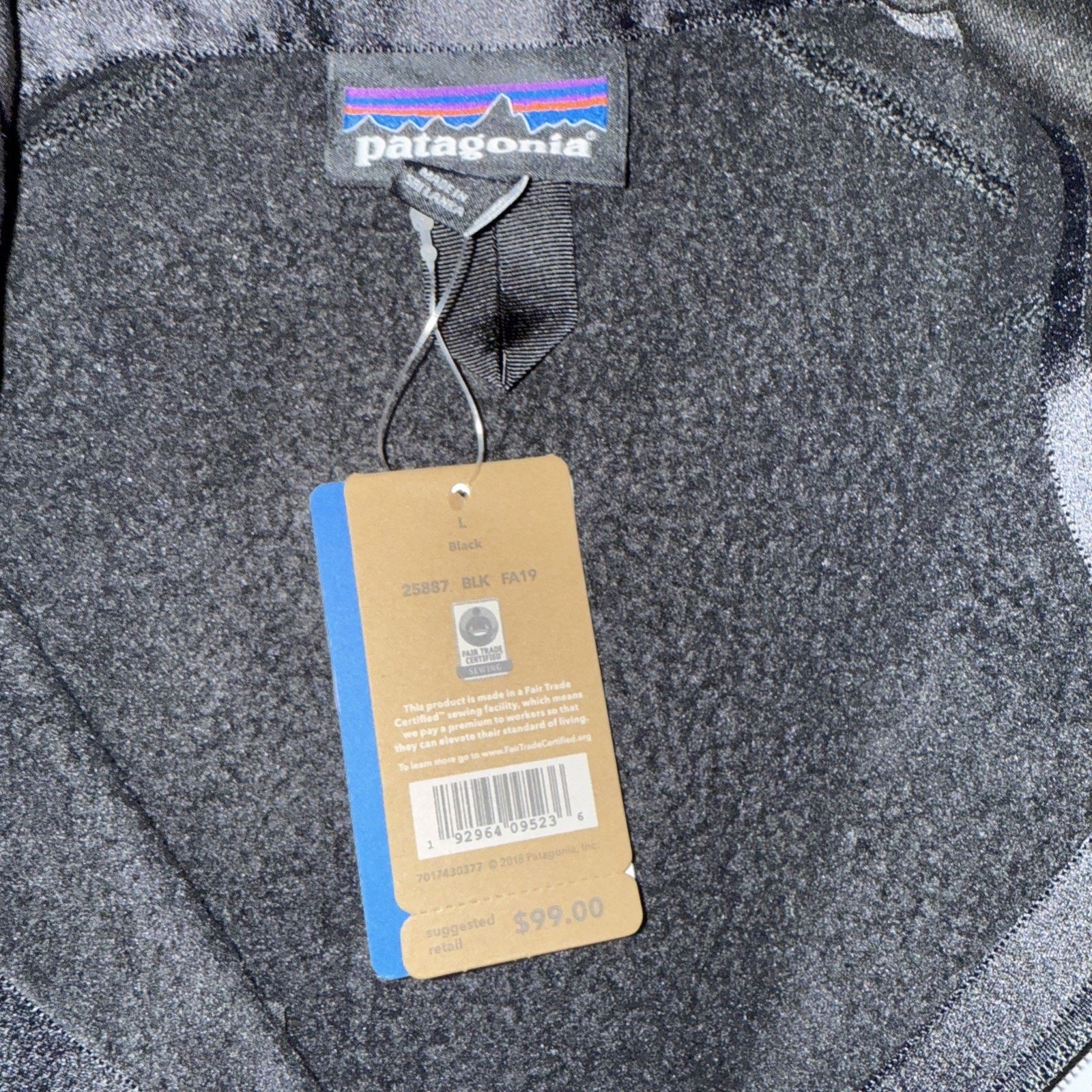 Patagonia Patagonia Better Sweater Vest Black Women’s Full Zip NWT Size L / US 10 / IT 46 - 9 Thumbnail
