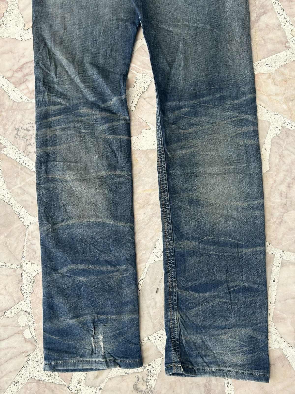 Diesel Diesel Biker Sweat Denim Pants Size US 30 / EU 46 - 12 Thumbnail