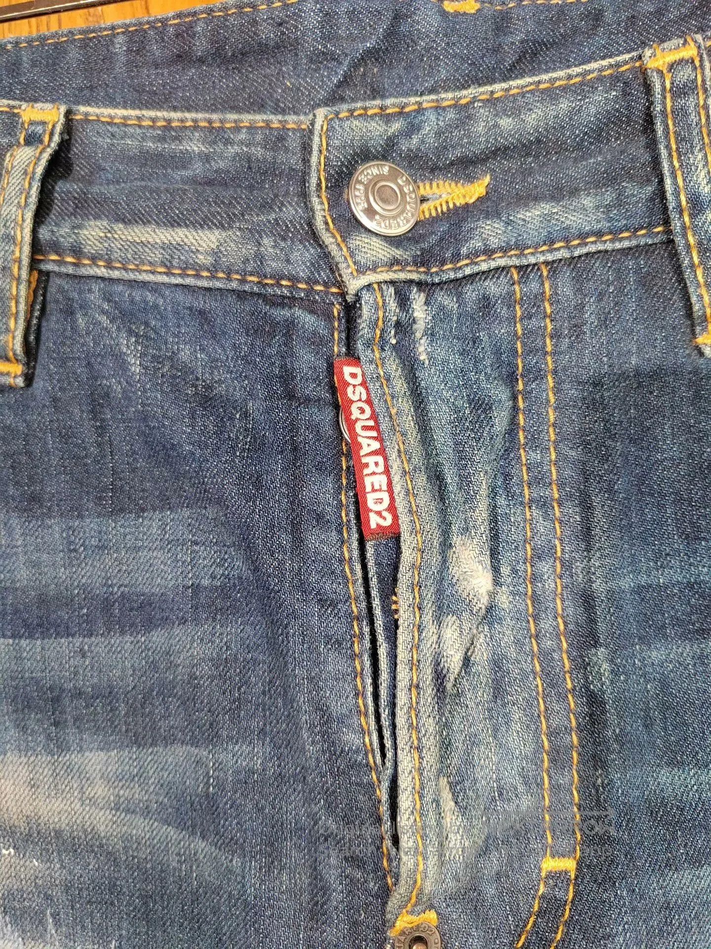 Dsquared2 Dsquared2 Distressed Denim Jeans Size 42. Size US 26 / EU 42 - 2 Thumbnail