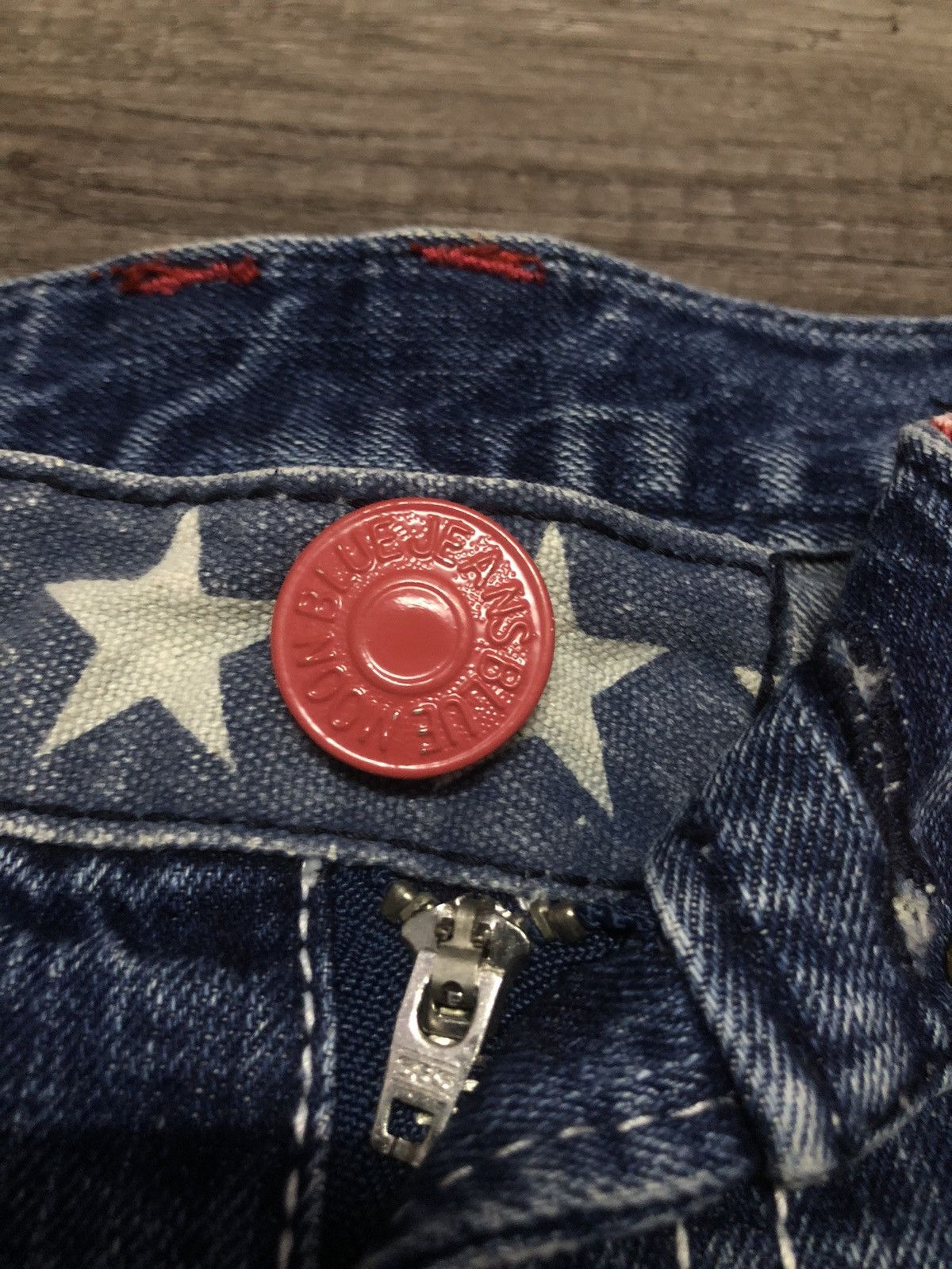 Japanese Brand BLUE MOON BLUE DENIM JEANS Size US 30 / EU 46 - 21 Thumbnail