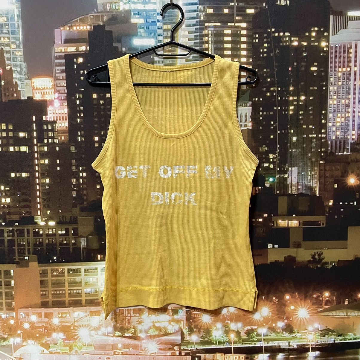 Vintage Vintage 90s Sun Faded Graphic Tank Top Streetwear Humor M Size US M / EU 48-50 / 2 - 1 Thumbnail