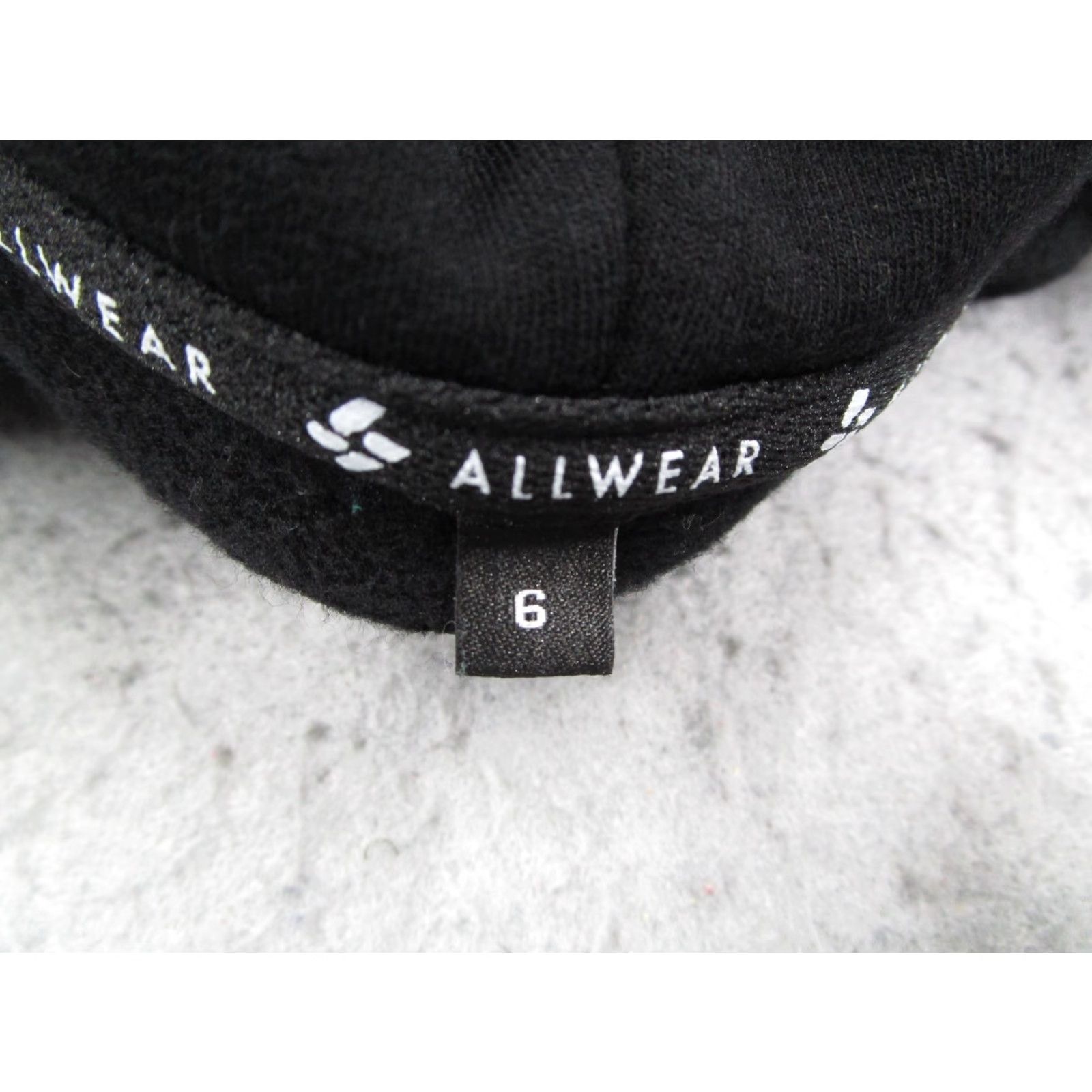 KangaROOS ALLWEAR Hoodie Mens M Black Sleeveless Pullover Kangaroo Pocket Organic Cotton Size US M / EU 48-50 / 2 - 2 Thumbnail