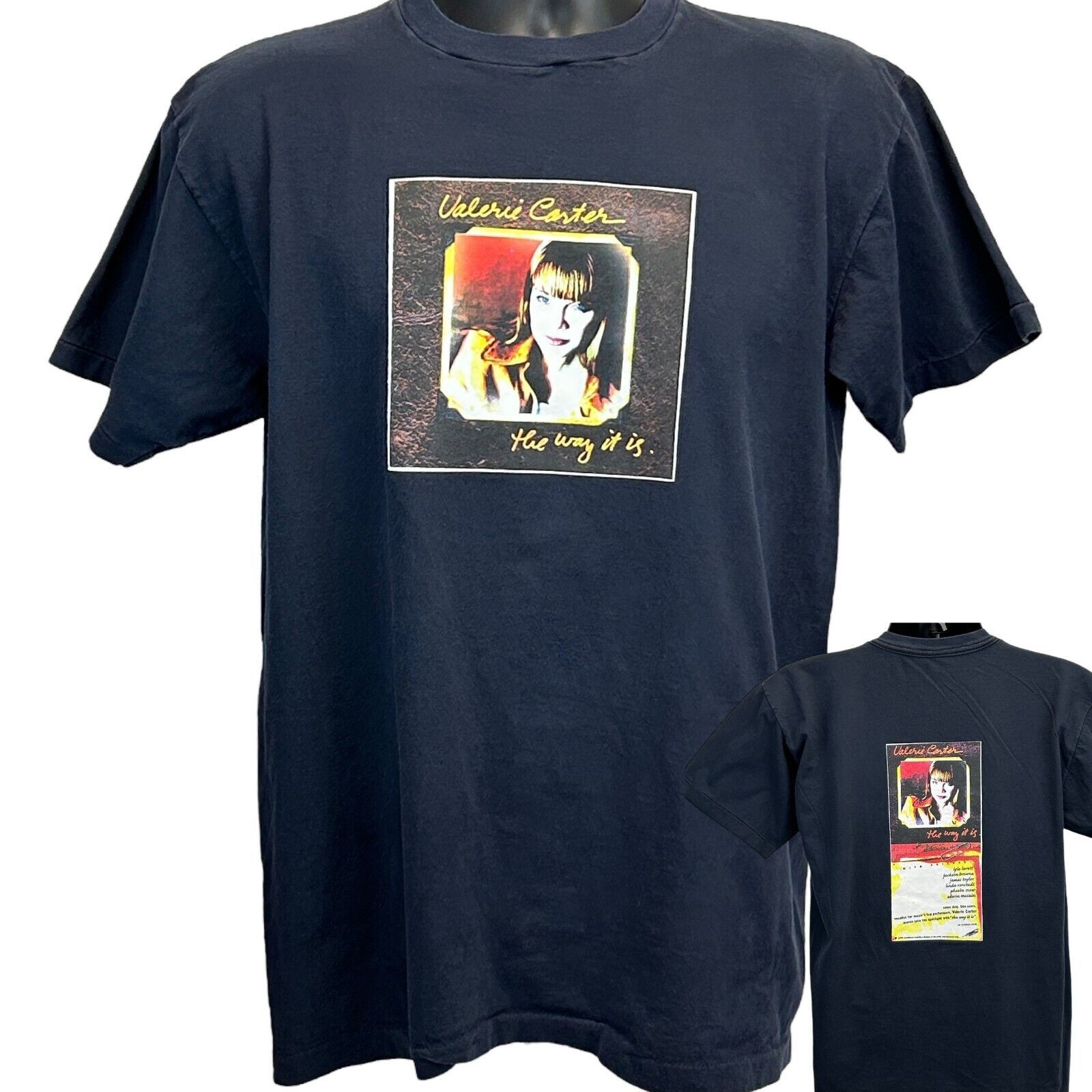 Vintage Vintage 90s Valerie Carter The Way It Is T Shirt Folk Medium Size US M / EU 48-50 / 2 - 1 Thumbnail