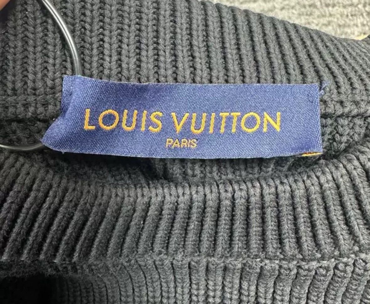 Louis Vuitton LOUIS VUITTON LV Nigo collaboration heavy-duty sweater Size US M / EU 48-50 / 2 - 4 Thumbnail