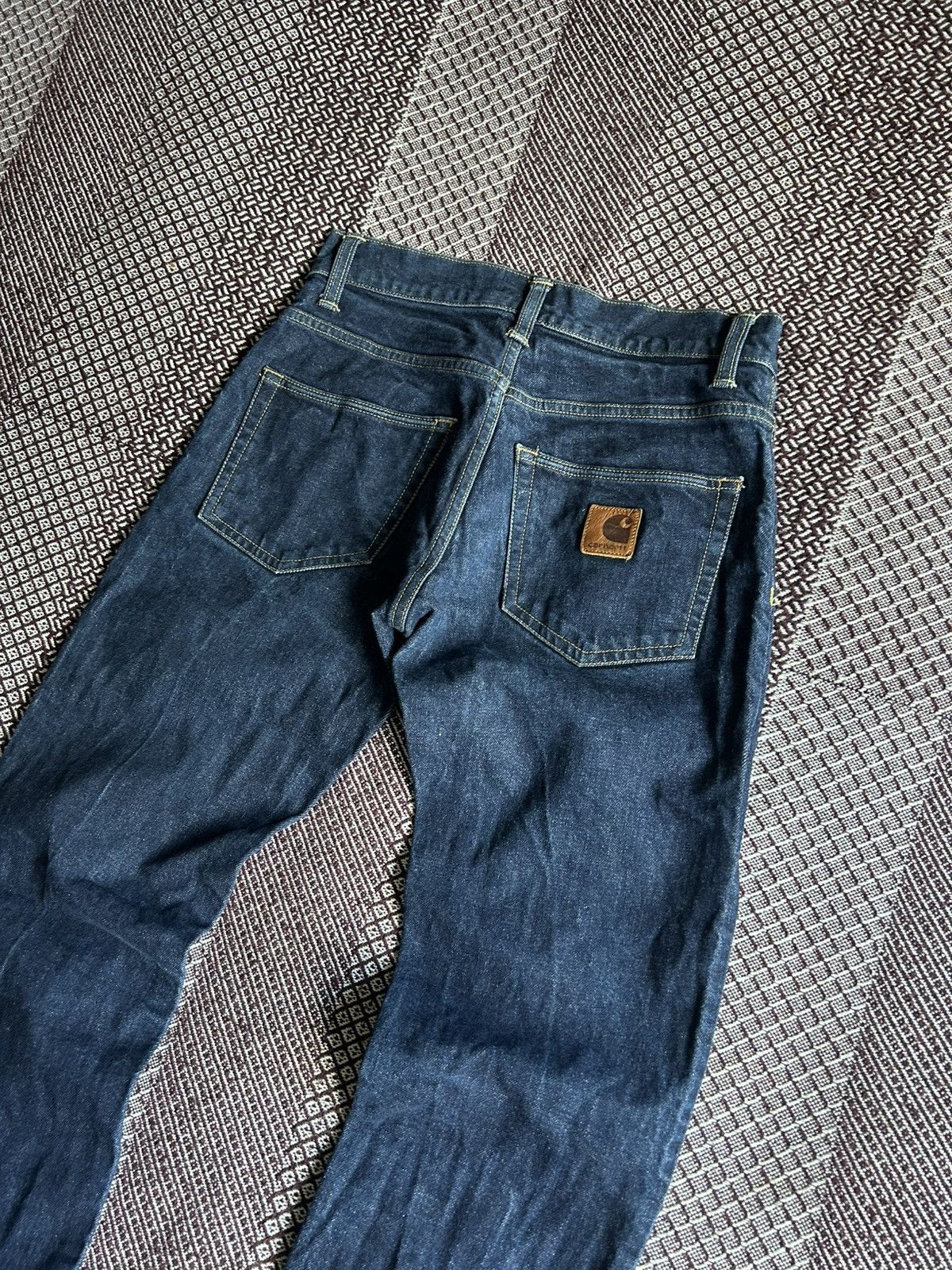 Vintage Vintage Carhartt WIP Denim Jeans Streetwear Style Size 27x32 Size 27" / US 4 / IT 40 - 4 Thumbnail