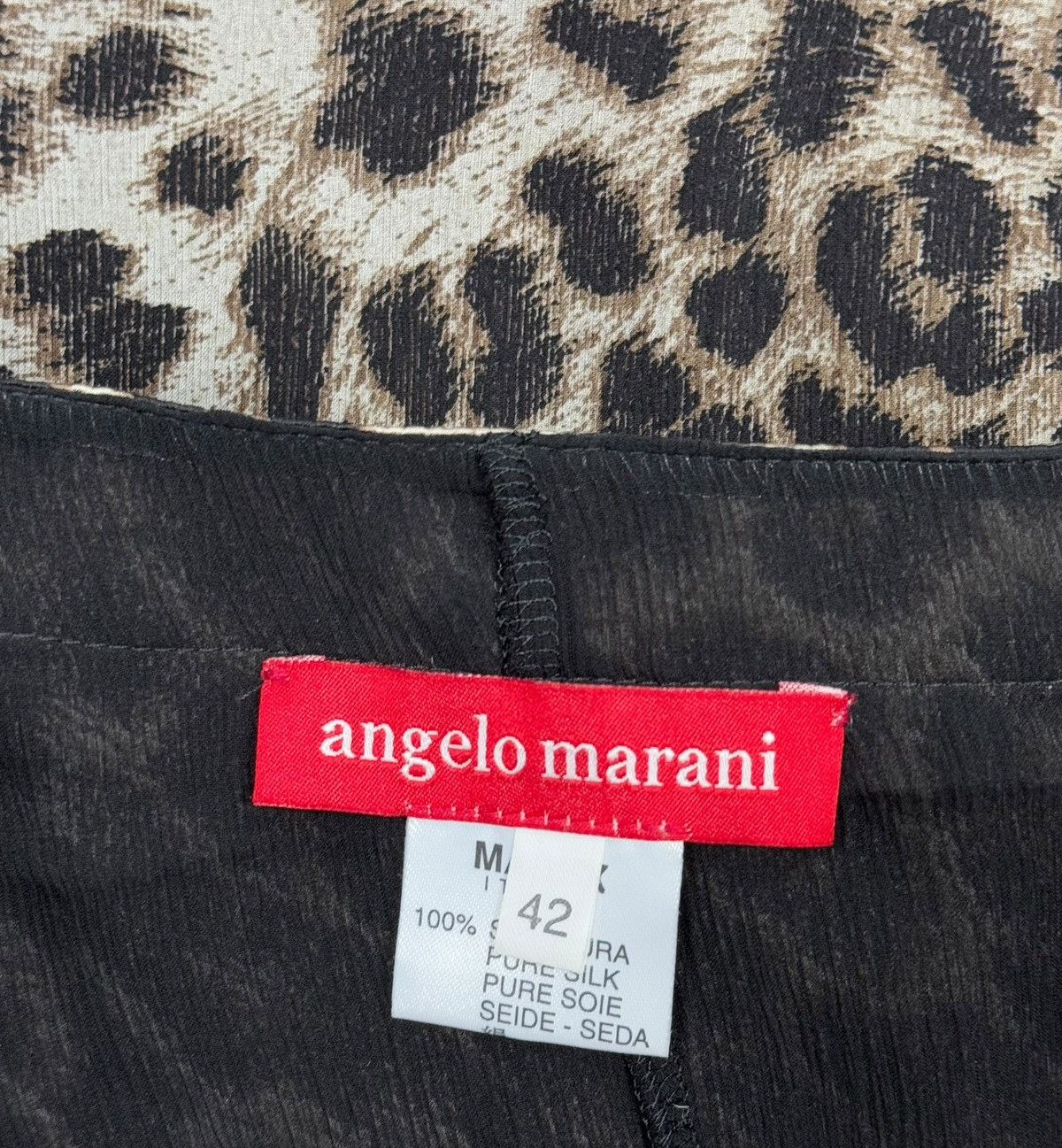 Other Angelo Marani Maxi Silk Skirt Leopard Printed size IT42 Size 28" / US 6 / IT 42 - 9 Thumbnail