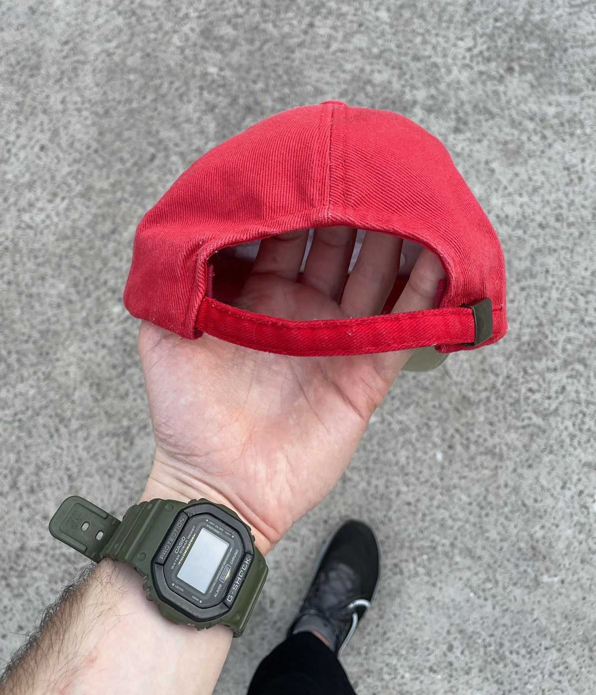 Calvin Klein × Vintage Vintage Calvin Klein Embroidered USA Hat Cap Y2K Size ONE SIZE - 4 Thumbnail
