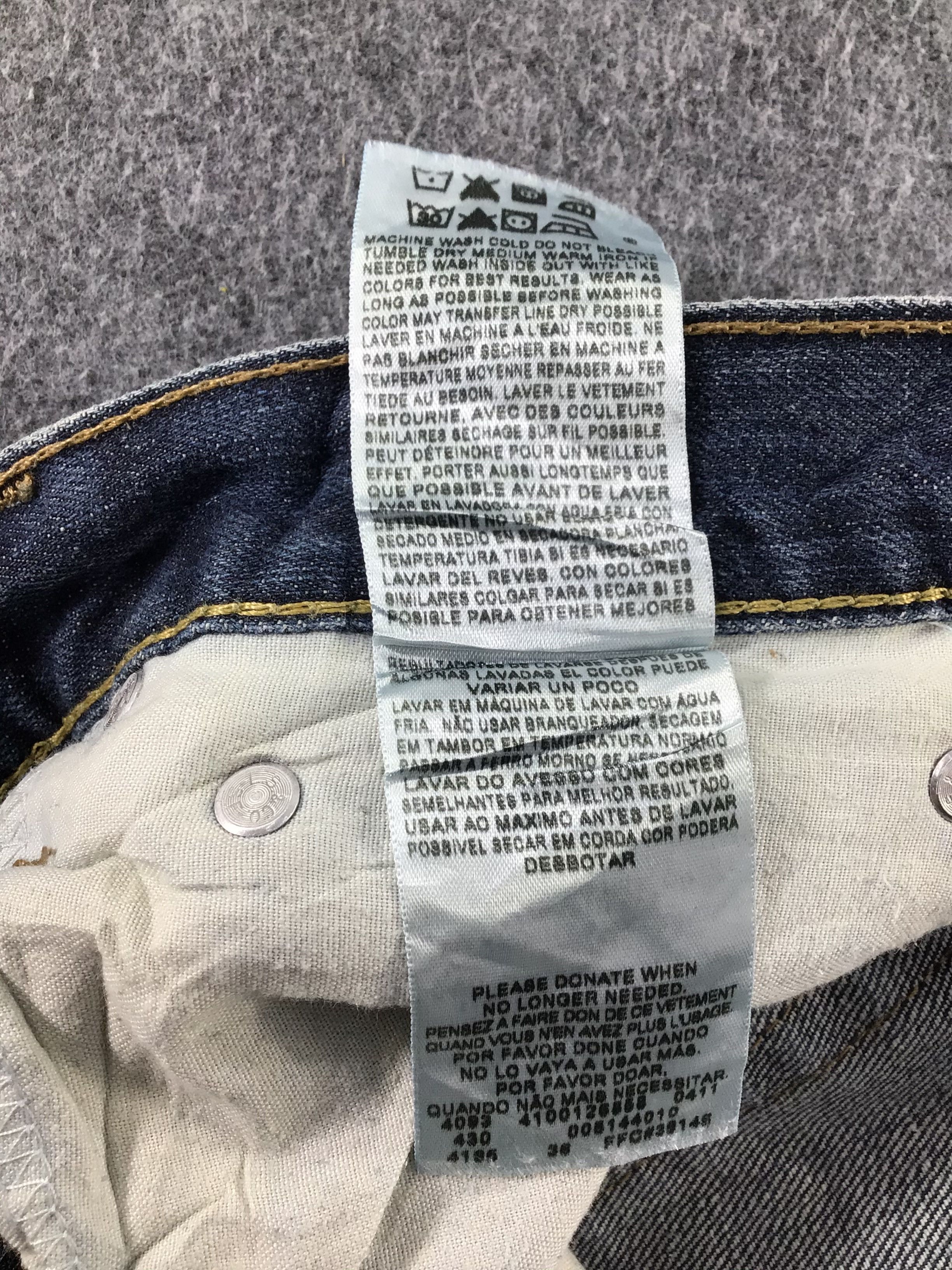 Levi's Vintage Levis 514 Jeans-J784 Size US 33 - 10 Thumbnail
