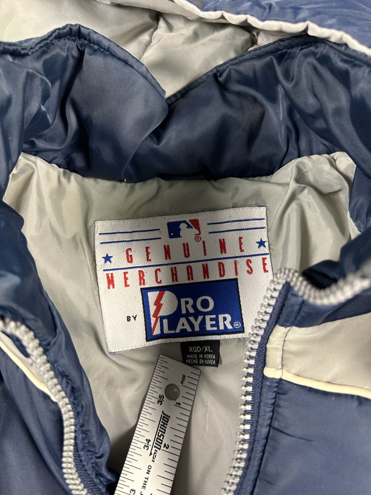 New York Yankees × Pro Player Vintage New York Yankees Puffer Jacket XL Pro Player MLB Size US XL / EU 56 / 4 - 4 Thumbnail