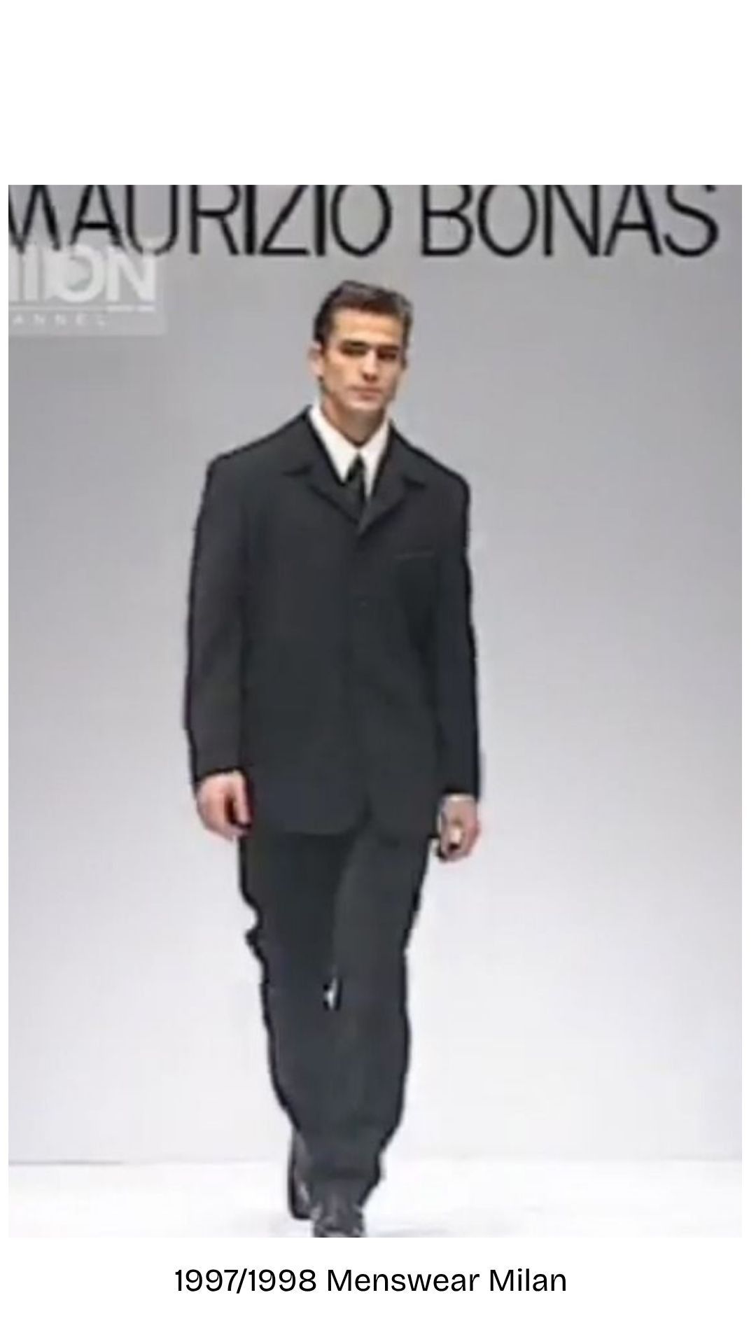 Other 1997/1998 Maurizio Bonas Wool Blazer Runway Jacket Size US L / EU 52-54 / 3 - 1 Thumbnail