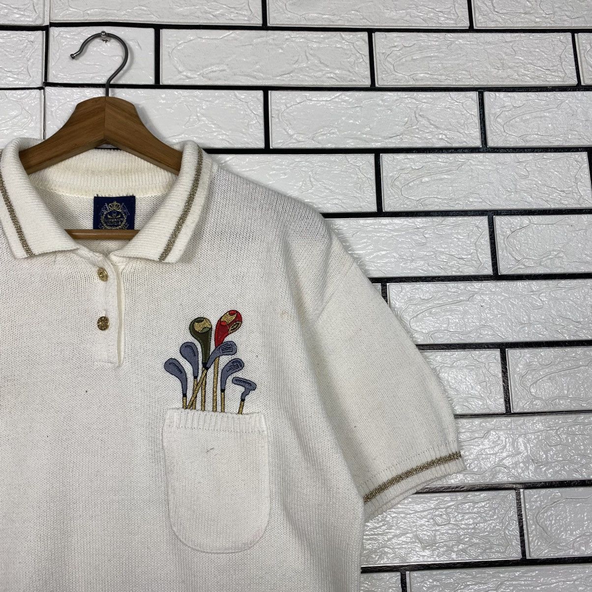 Japanese Brand 📌Florida Key's Golf Club Knit Sweatshirt Size US M / EU 48-50 / 2 - 7 Thumbnail