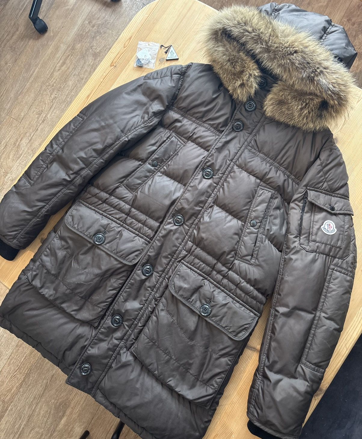 Moncler Moncler Affton Parkas Jacket Size US M / EU 48-50 / 2 - 5 Thumbnail