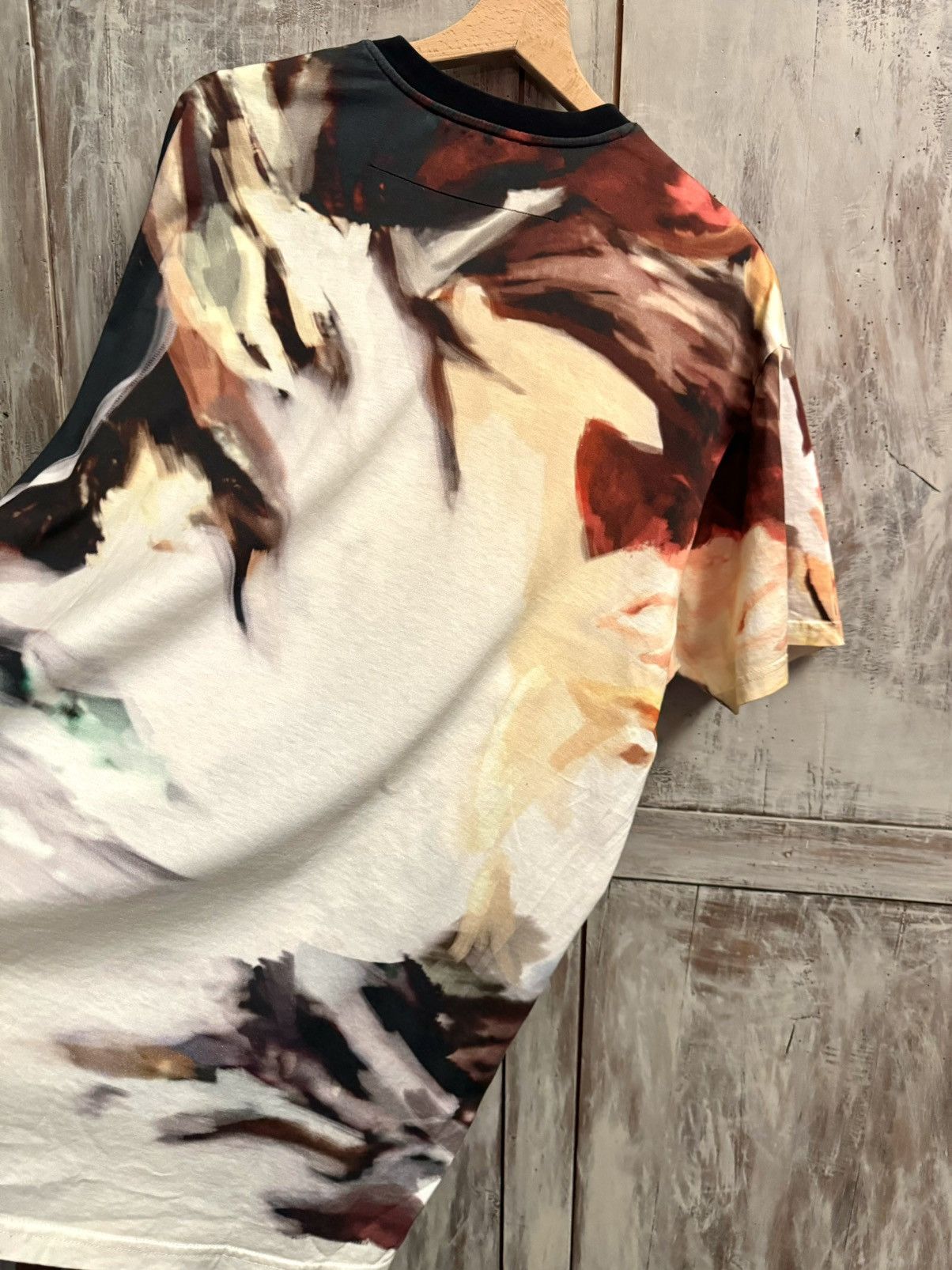 Givenchy × Riccardo Tisci givenchy tisci abstract printed t-shirt