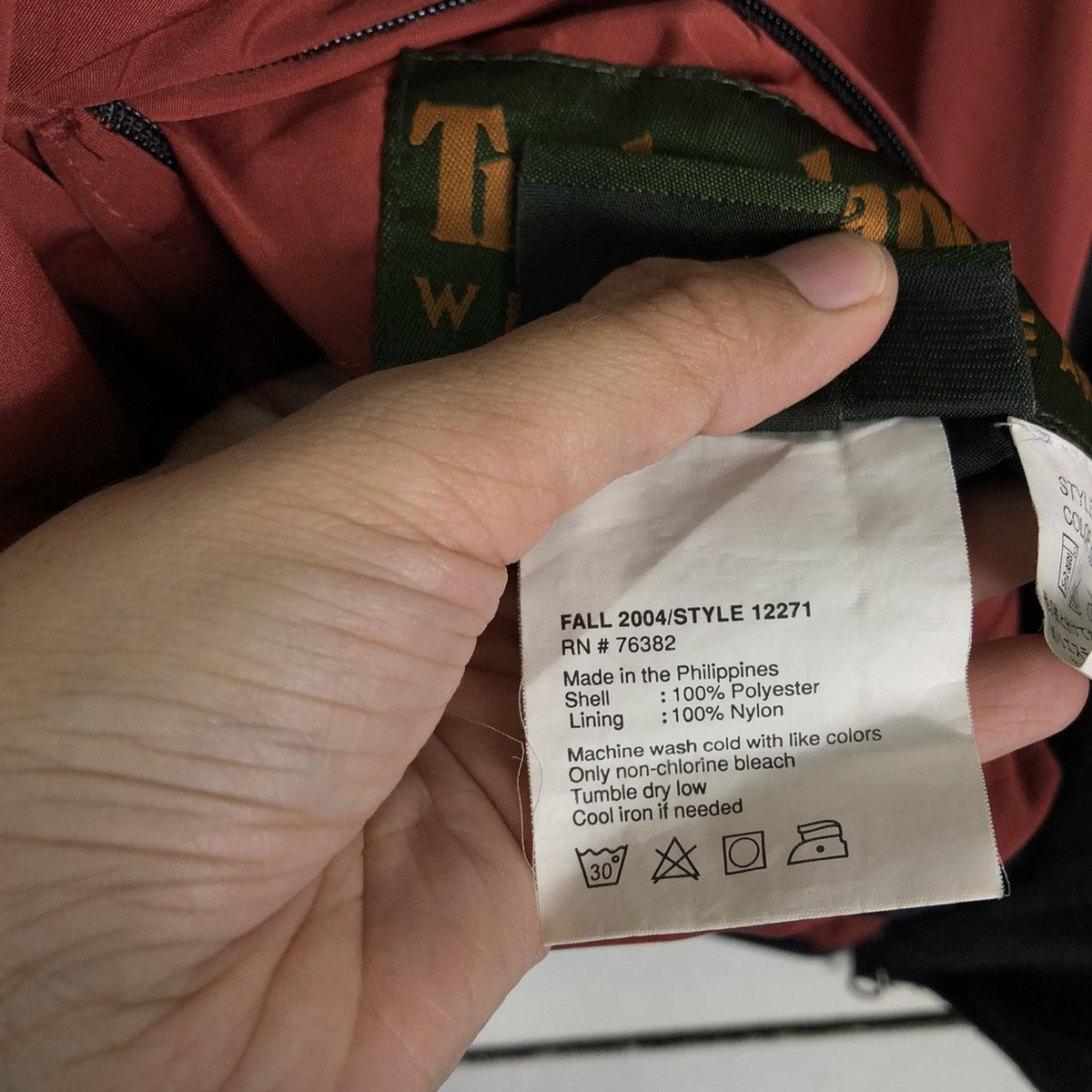 Japanese Brand 🔥Vintage Reversible Bomber Jacket Timberland Weathergear Size US M / EU 48-50 / 2 - 21 Thumbnail