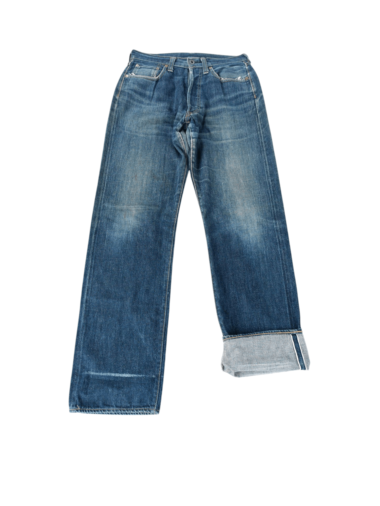 Japanese Brand Japanese Brand Batsu Denim 79 Lot J001 Selvedge Denim E199 Size US 30 / EU 46 - 1 Thumbnail