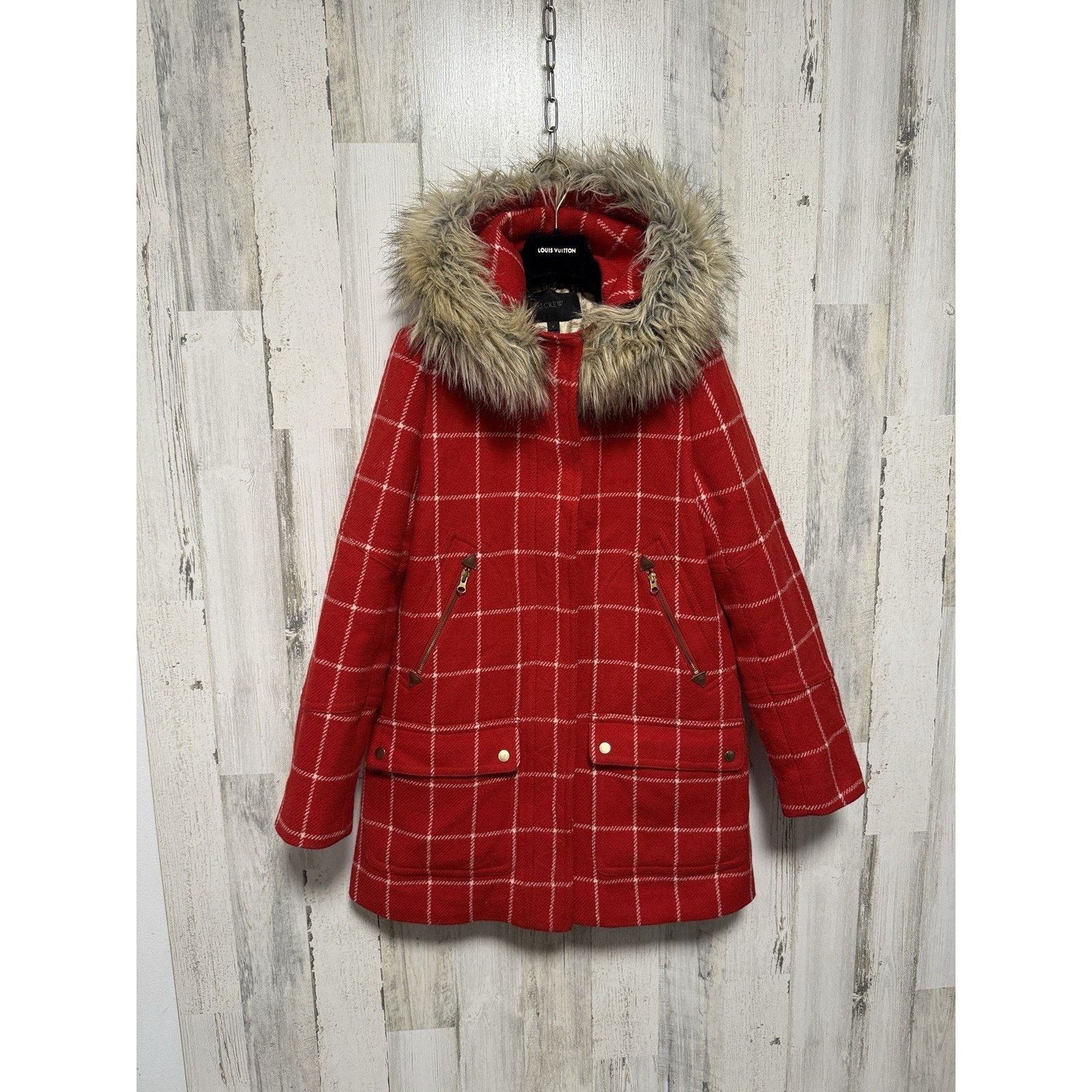 J.Crew J Crew 100% Wool Coat Jacket Size 8 Size M / US 6-8 / IT 42-44 - 2 Thumbnail