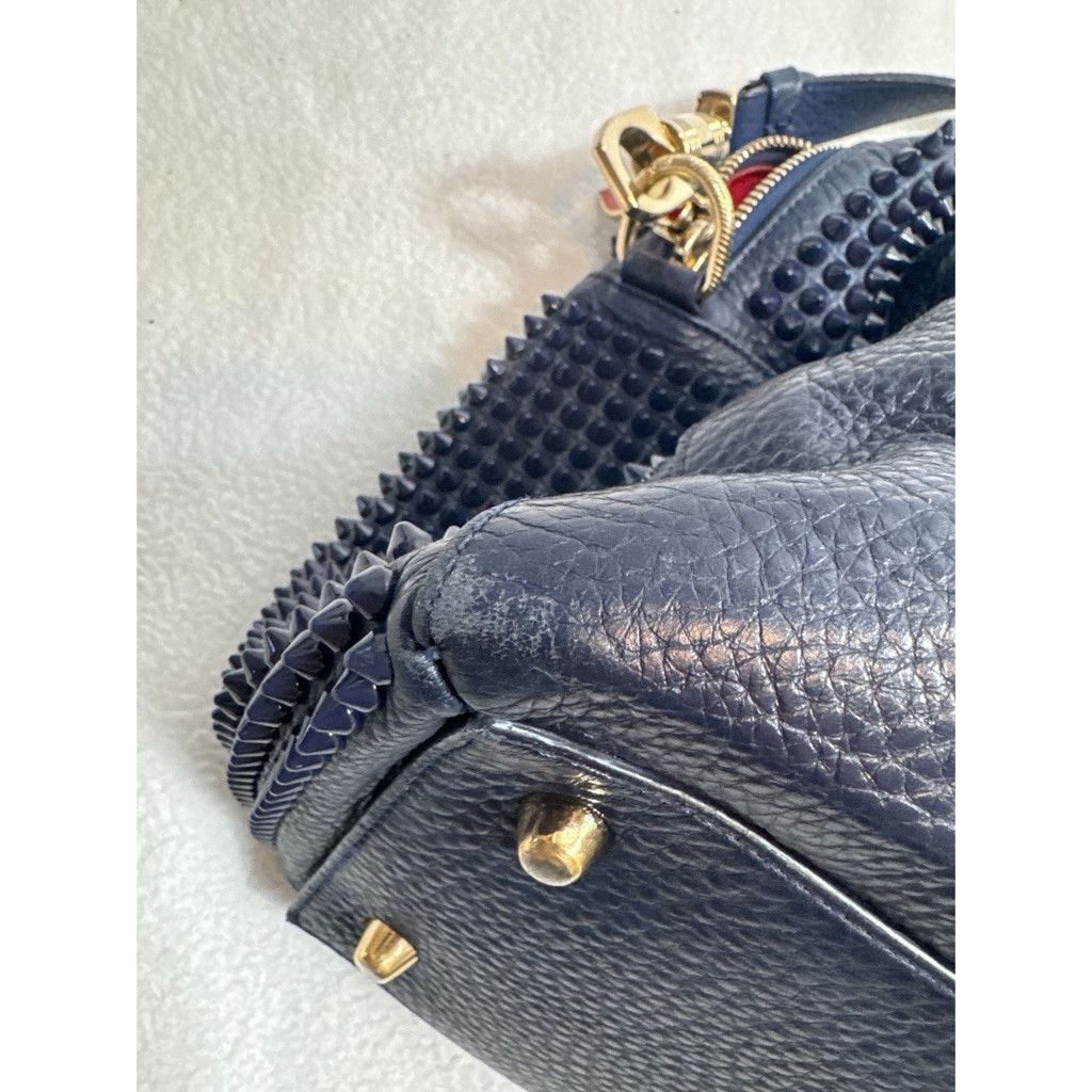 Christian Louboutin Christian Louboutin Panettone Crossbody Shoulder Bag – Blue Size ONE SIZE - 12 Thumbnail