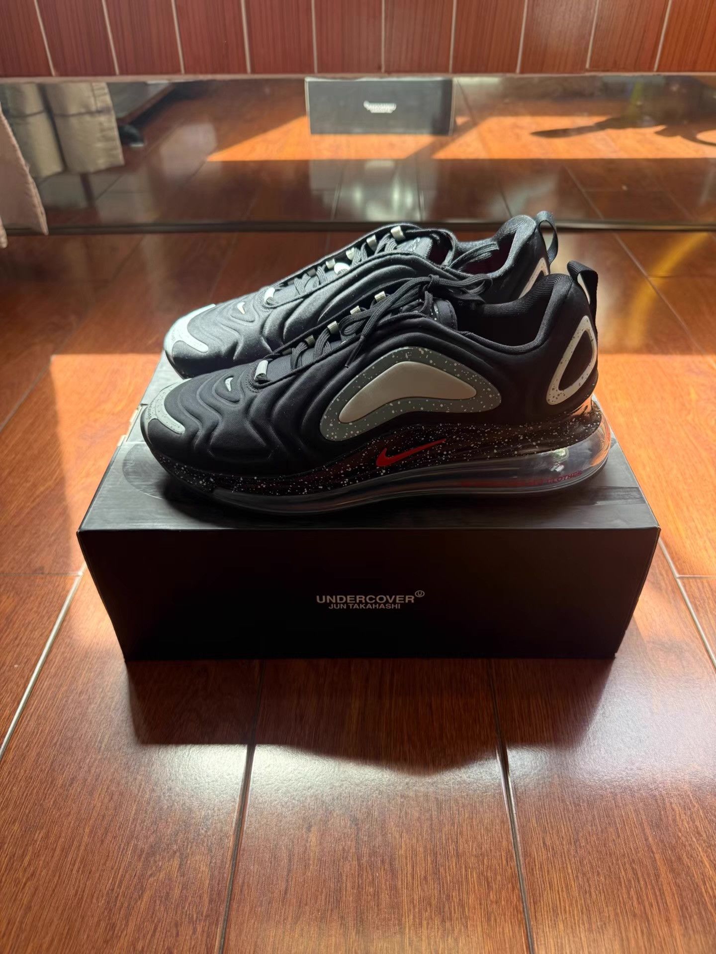 Nike Nike Air Max 720 Undercover Air Cushion Running Shoes Q17 Size US 9.5 / EU 42-43 - 2 Thumbnail