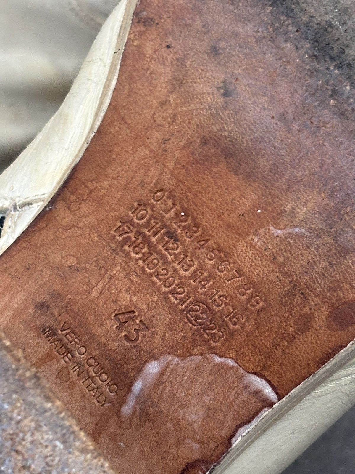 Maison Margiela Maison Martin Margiela｜AW2006 6cm Paint-Splattered Boots Size US 10 / EU 43 - 7 Thumbnail