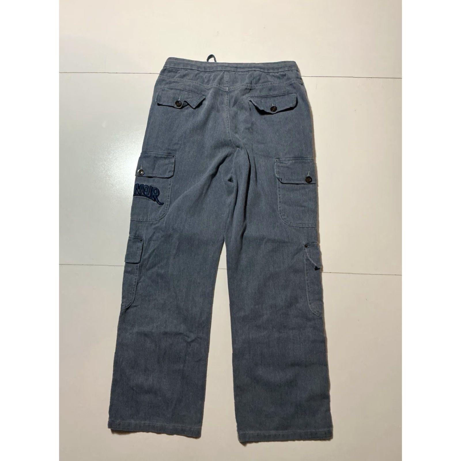 Honor the Gift VINTAGE Honor The Gift Motorhead Cotton Twill Cargo Blue Utility Pants SZ 32 Mens Cargo Pants Regular 32in inseam Blue Size US 32 / EU 48 - 5 Thumbnail