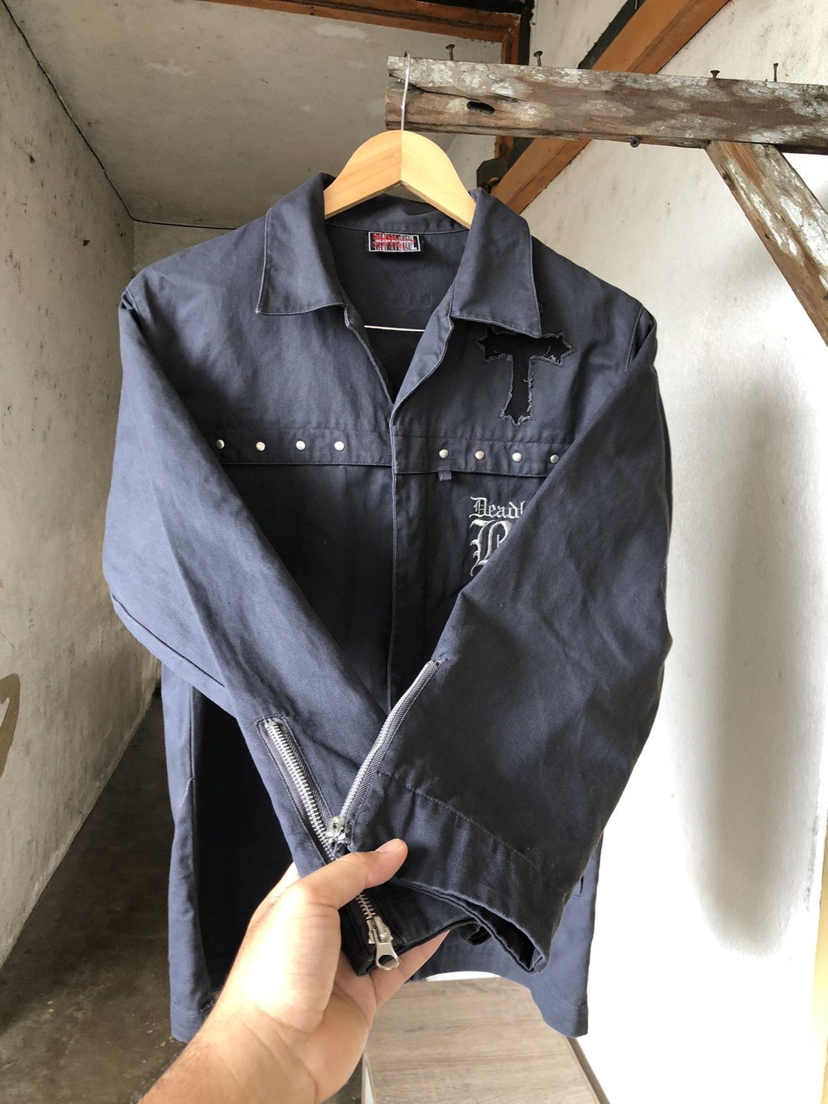 Seditionaries Slash Member Dead Lock Cross Logo Jacket Like Chrome Heart Size US M / EU 48-50 / 2 - 9 Thumbnail