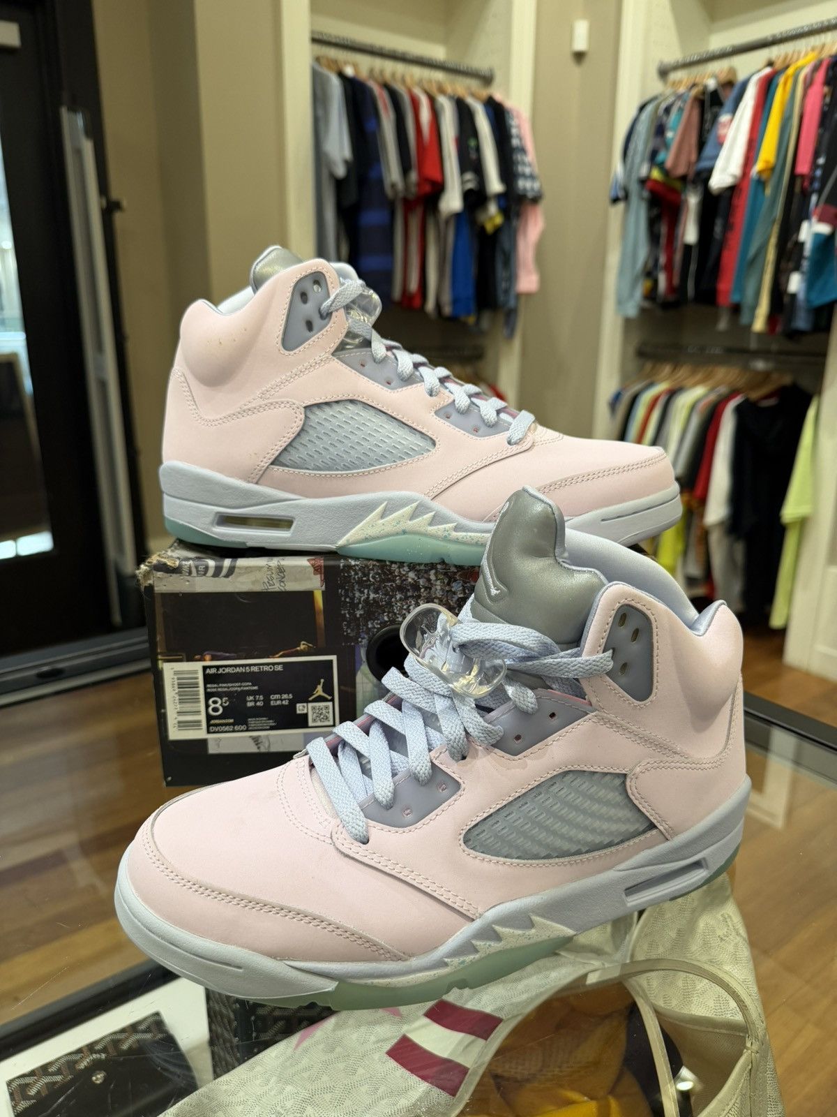 Jordan Brand Jordan 5 Retro SE ‘Easter ‘ Size US 8.5 / EU 41-42 - 4 Thumbnail