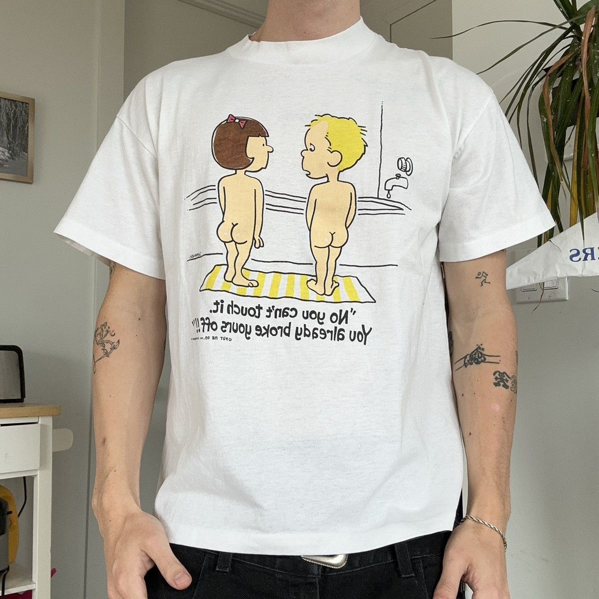 Other Vintage 90s Adult Humor Funny You Can’t Touch It Kid Shirt Size US L / EU 52-54 / 3 - 1 Thumbnail