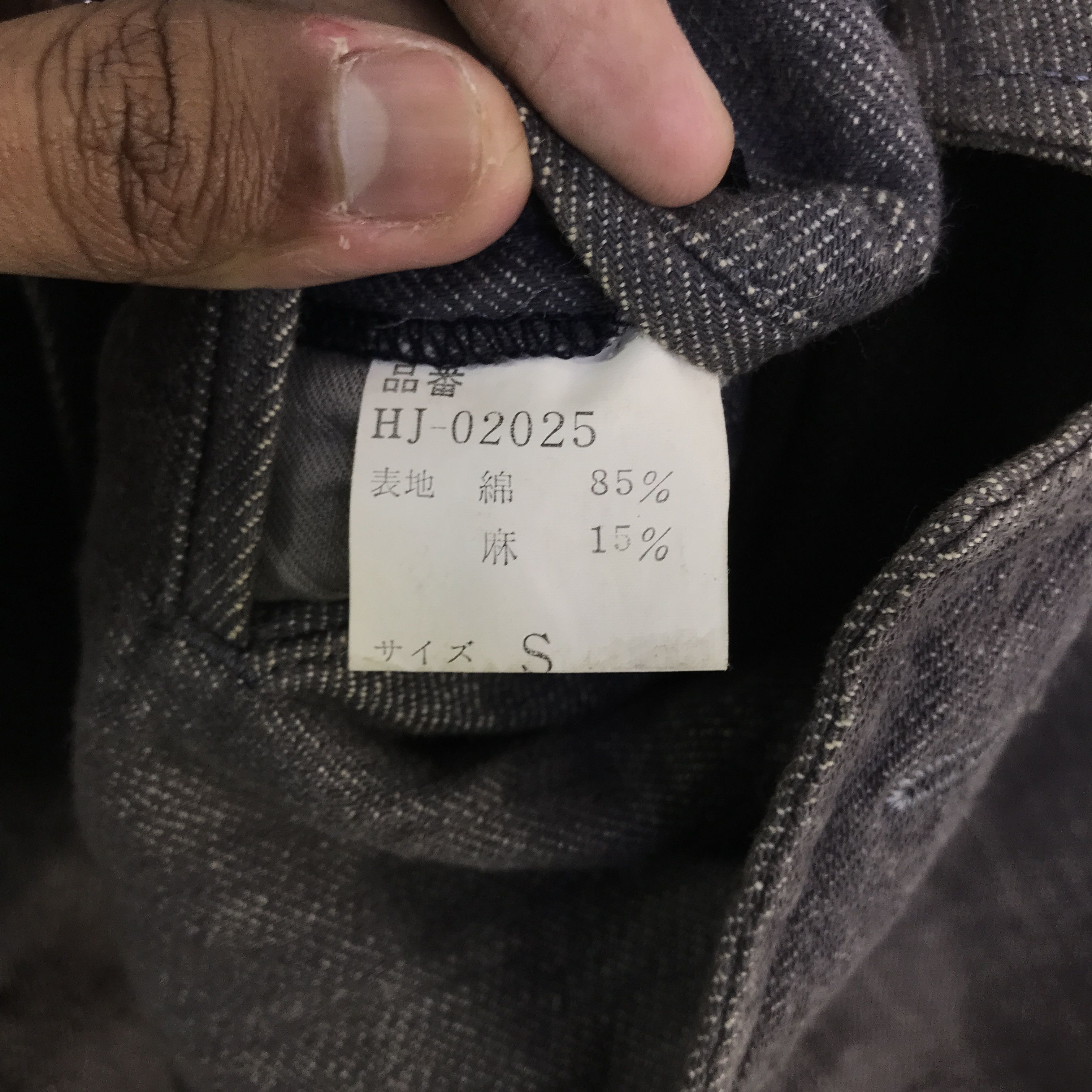 Comme des Garcons Homme Vintage Comme Des Garcons Homme Faded Jacket K115B1 Size US S / EU 44-46 / 1 - 15 Thumbnail