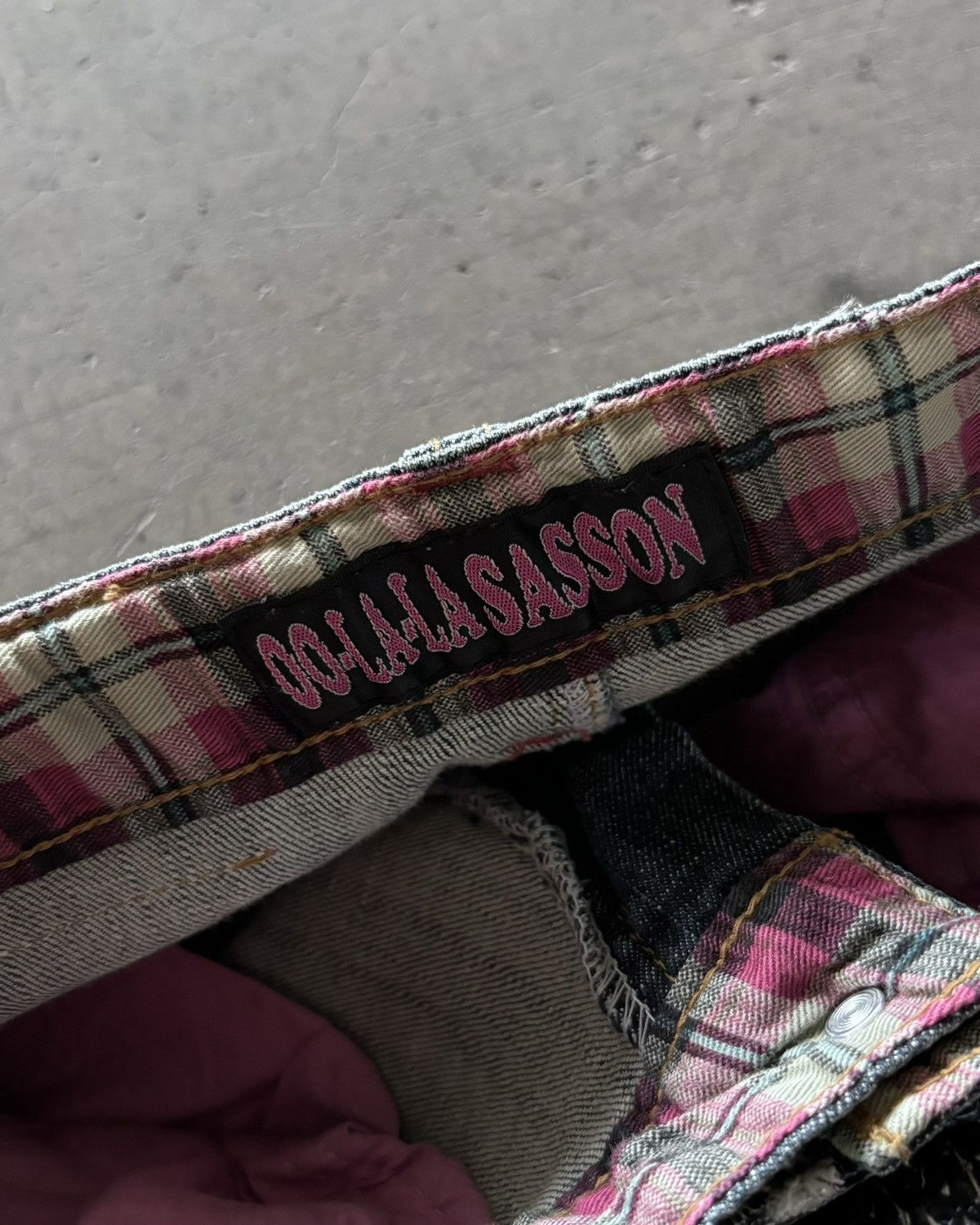 14th Addiction 2000s oo-la-la sasson mud wash flared denim jeans Size US 26 / EU 42 - 5 Thumbnail