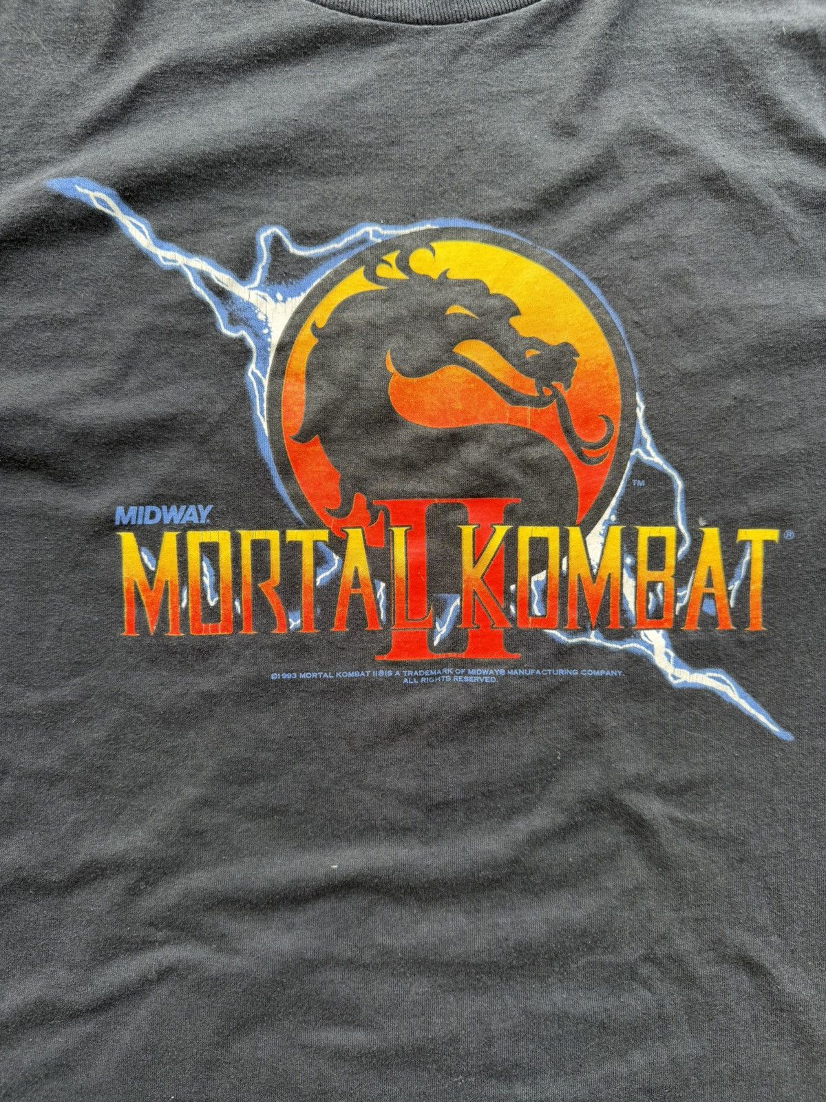 Vintage Vintage 1993 Mortal Kombat 2 Promo Tee Size US XL / EU 56 / 4 - 3 Thumbnail
