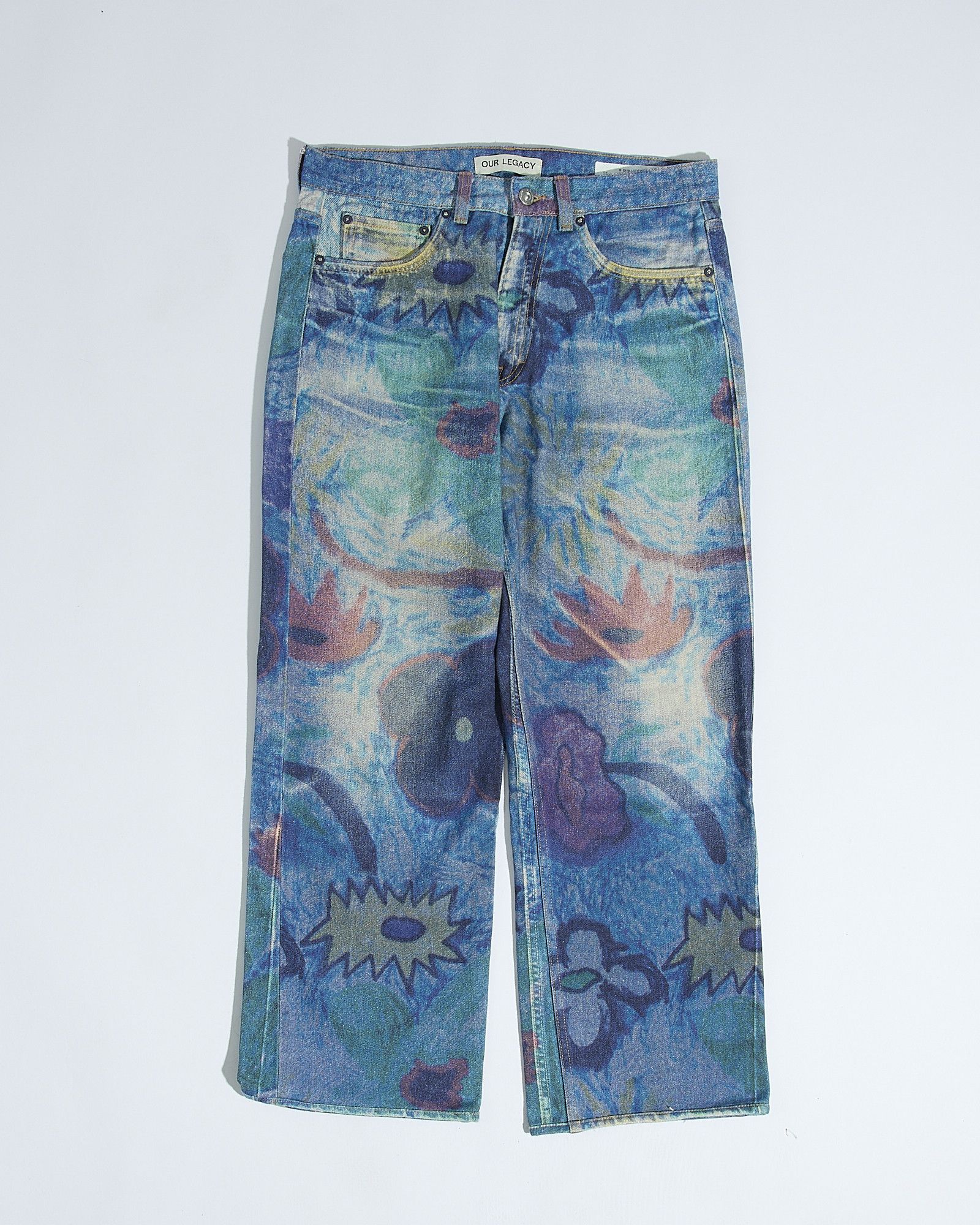 Our Legacy our legacy size 31 22ss Third Cut Butterfly Stitched 