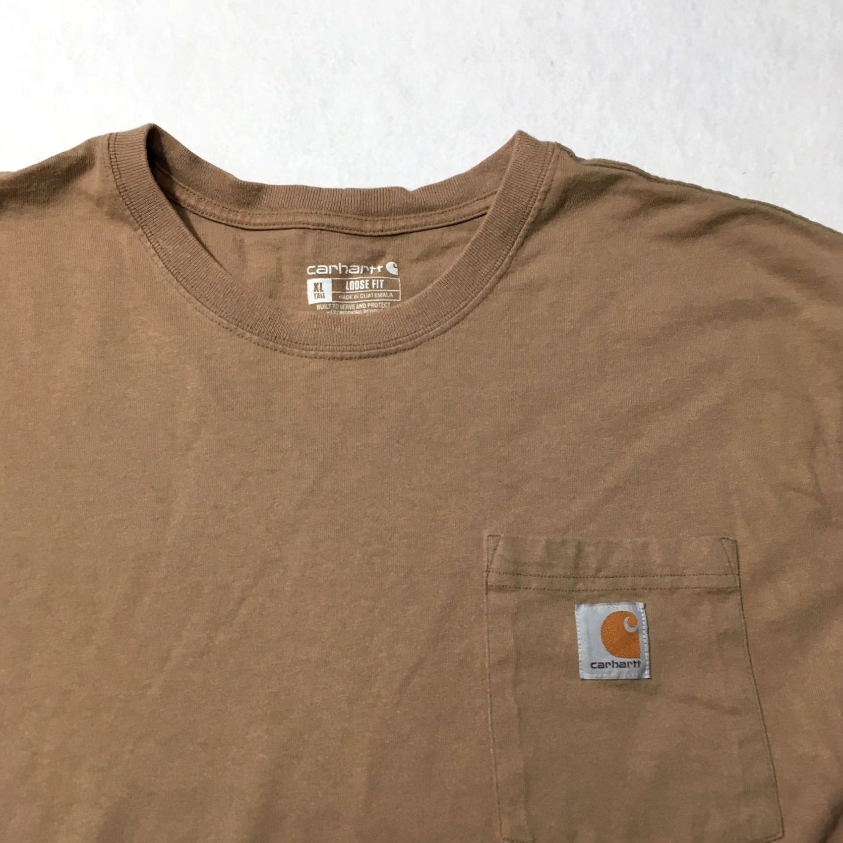 Carhartt Carhartt Workwear Shirt Mens LT BROWN XL TALL SEE MICRO STAIN Size US XL / EU 56 / 4 - 2 Thumbnail