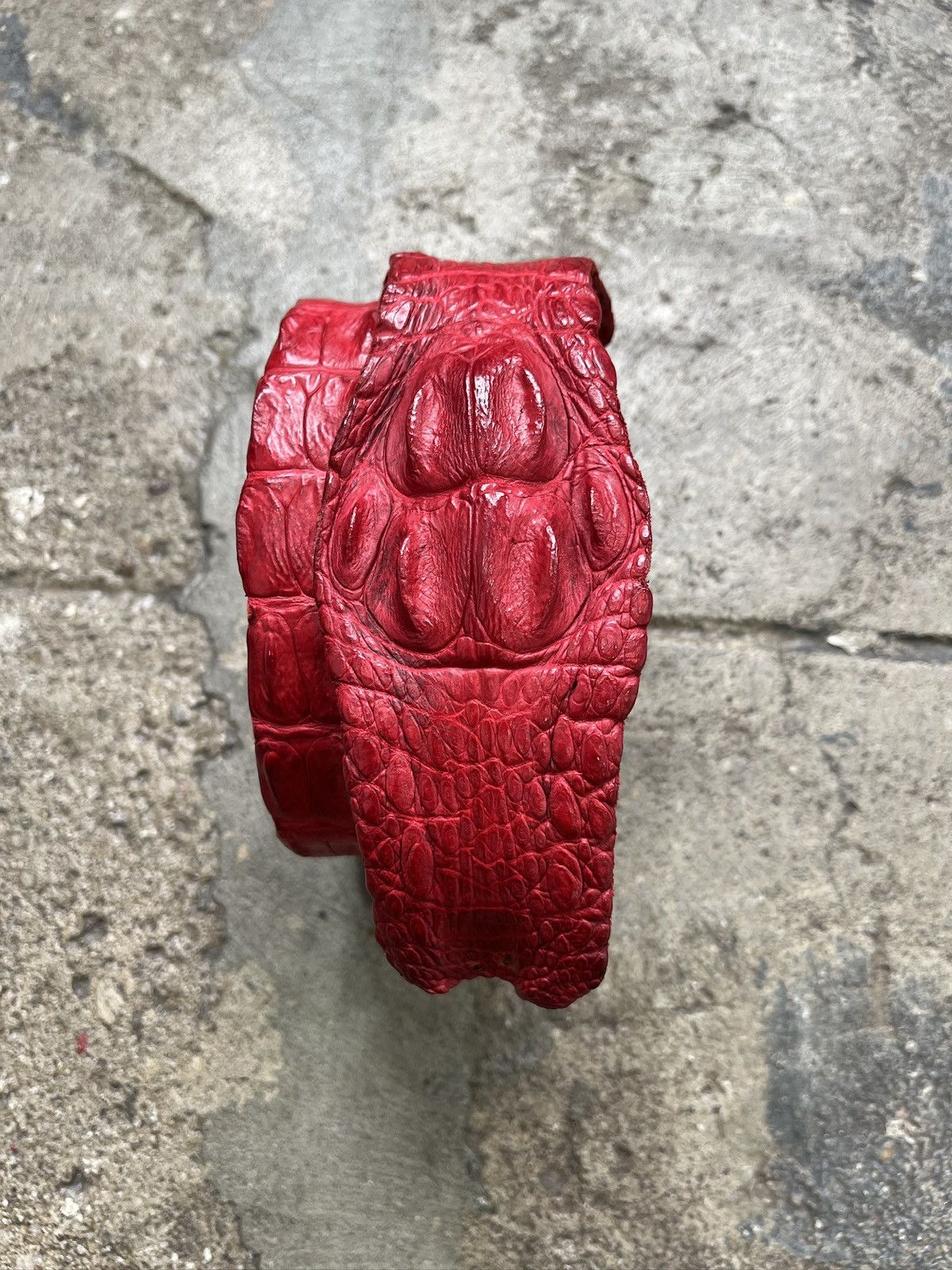 Roberto Cavalli Roberto Cavalli SS05 Crocodile Leather Belt (unisex) Size ONE SIZE - 5 Thumbnail