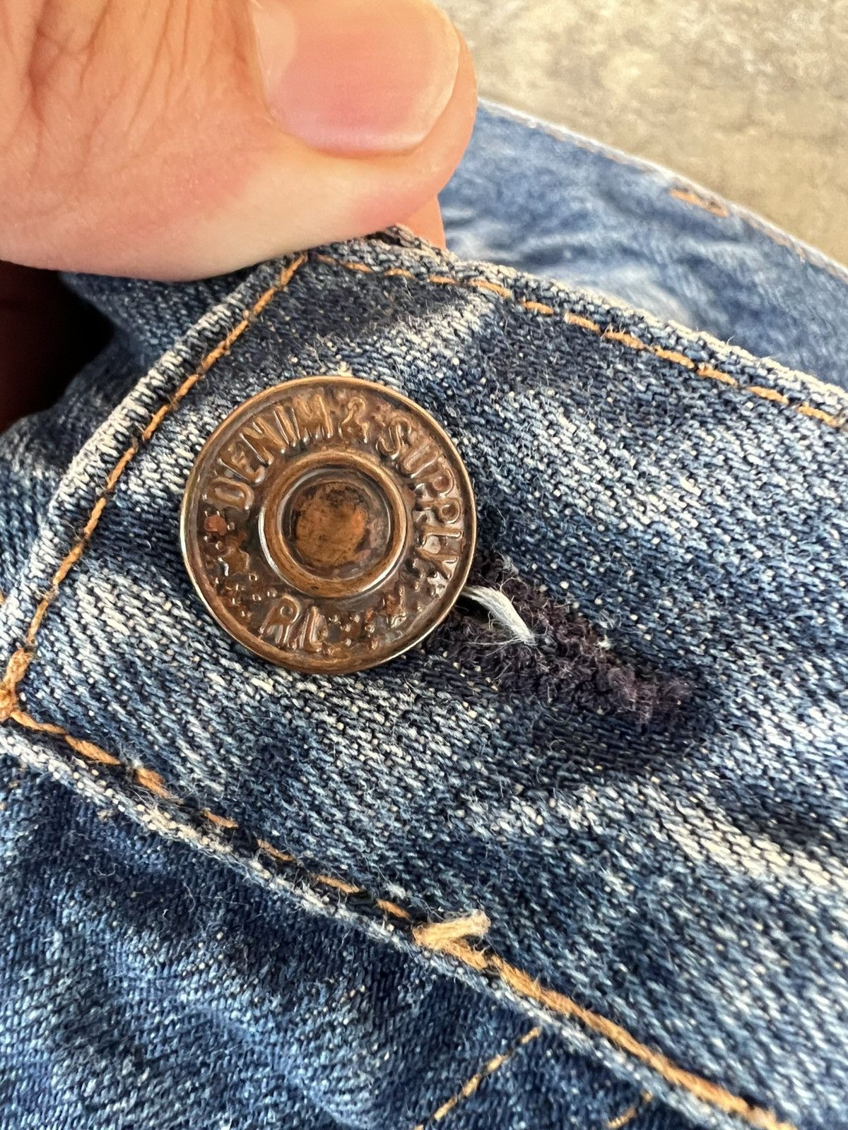 Denim & Supply Ralph Lauren Vintage Distressed Denim & Supply Ralph Lauren Jean Size US 32 / EU 48 - 14 Thumbnail