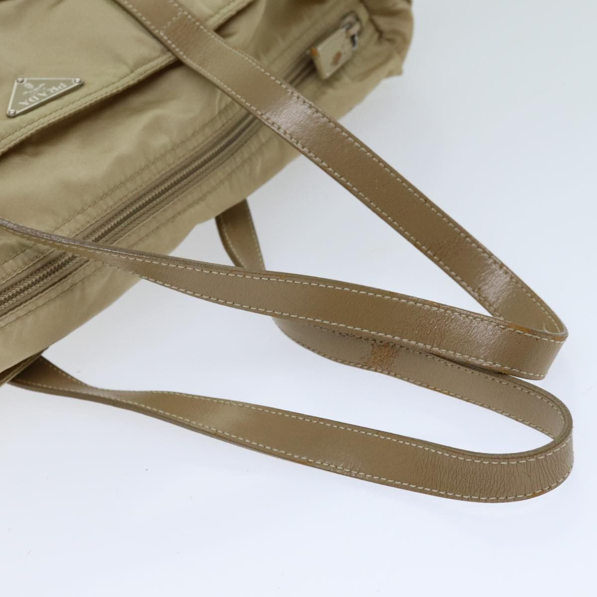 Prada PRADA Tote Bag Nylon Beige Size ONE SIZE - 7 Thumbnail