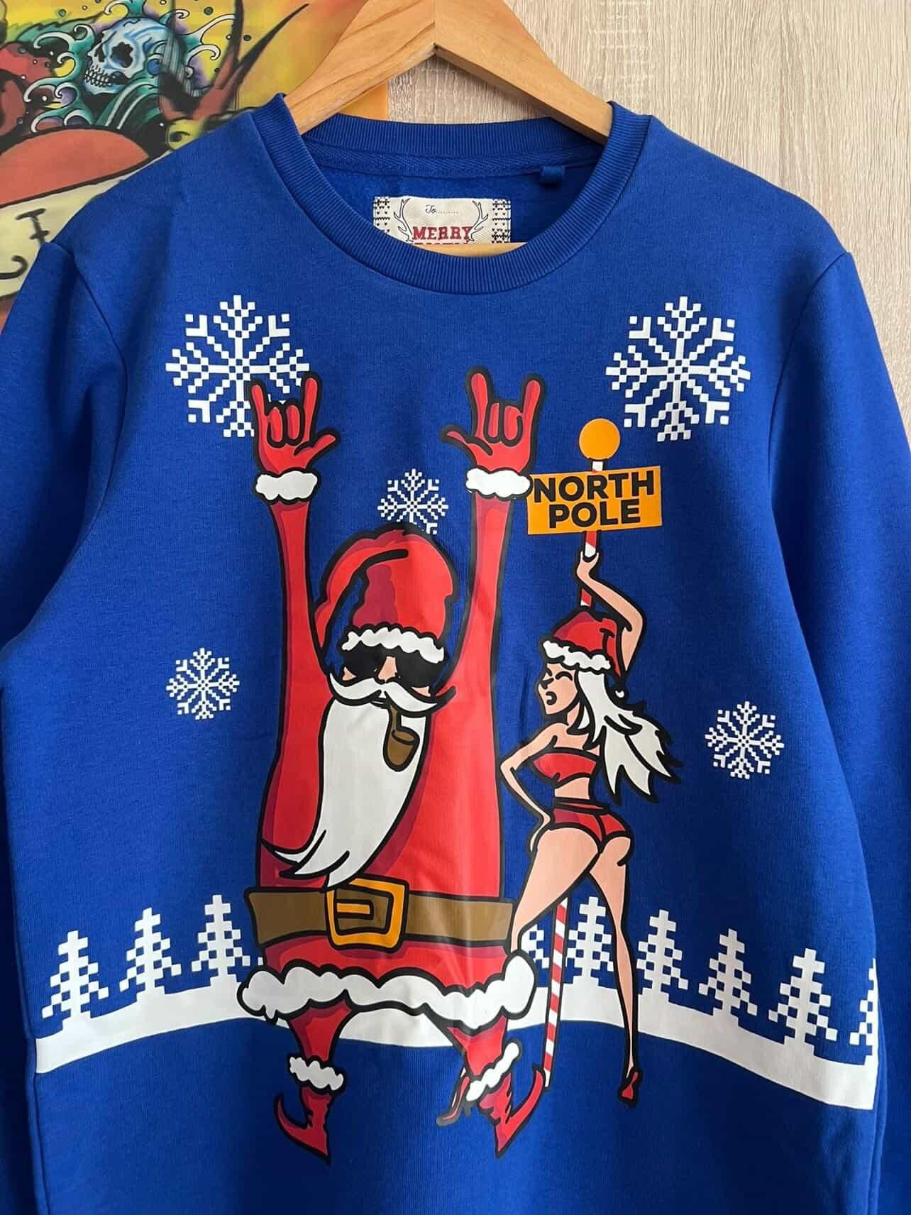 Other Merry Christmas crazy print sweatshirt Size US S / EU 44-46 / 1 - 2 Thumbnail
