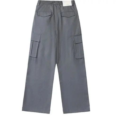 Japanese Brand Miyauchi x Itou Baggy Gray High Waist Pants Size US 30 / EU 46 - 5 Thumbnail