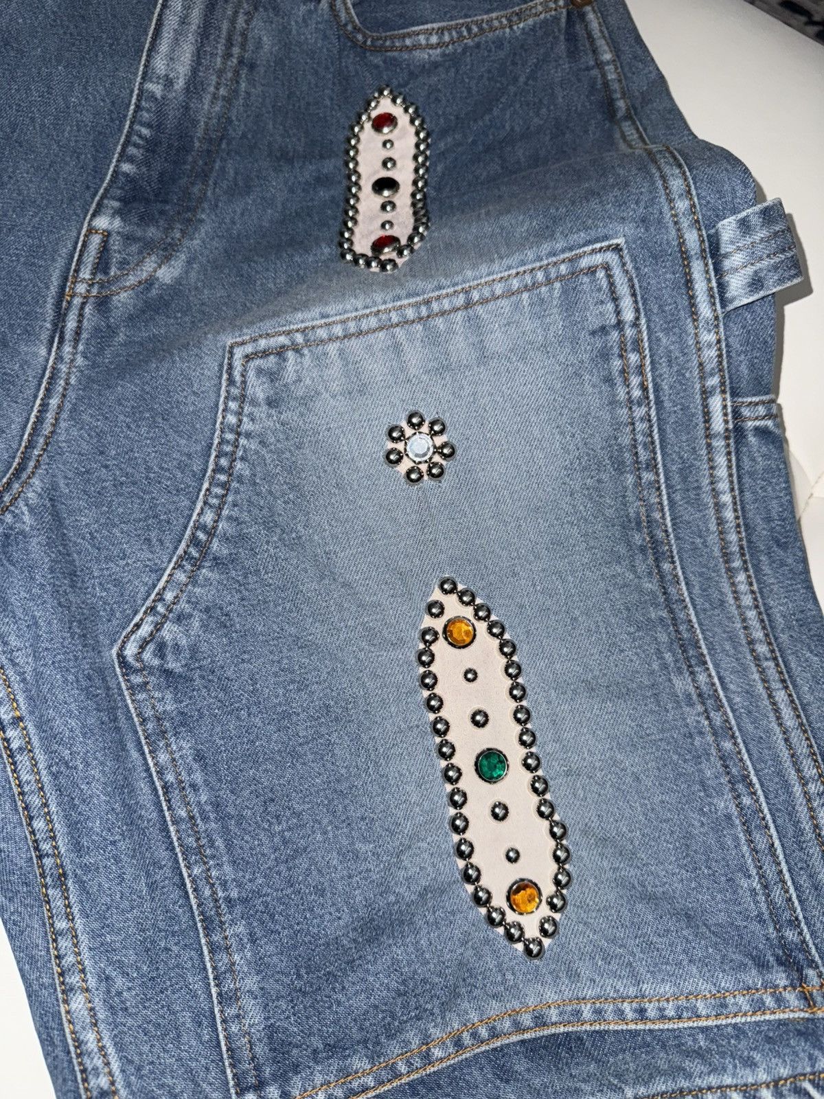 Kapital Kapital EMBELLISHED SHORTS Size US 34 / EU 50 - 4 Thumbnail