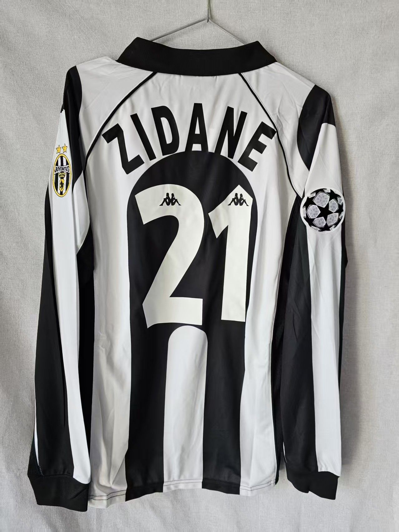 1997 98 Juventus 21 Zidane Jersey Home