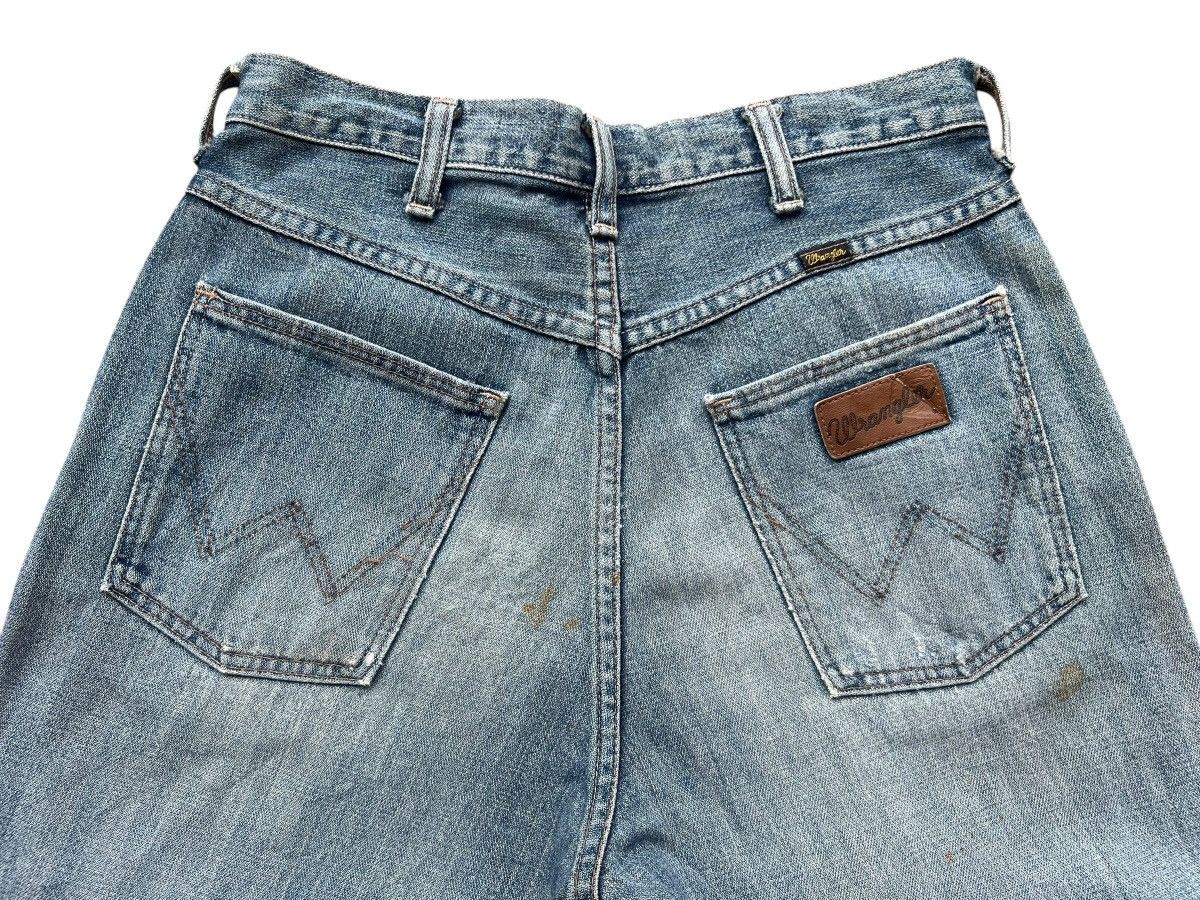 Wrangler Vintage Wrangler Distressed Denim Wide Baggy Jeans 30x30 Size US 30 / EU 46 - 8 Thumbnail