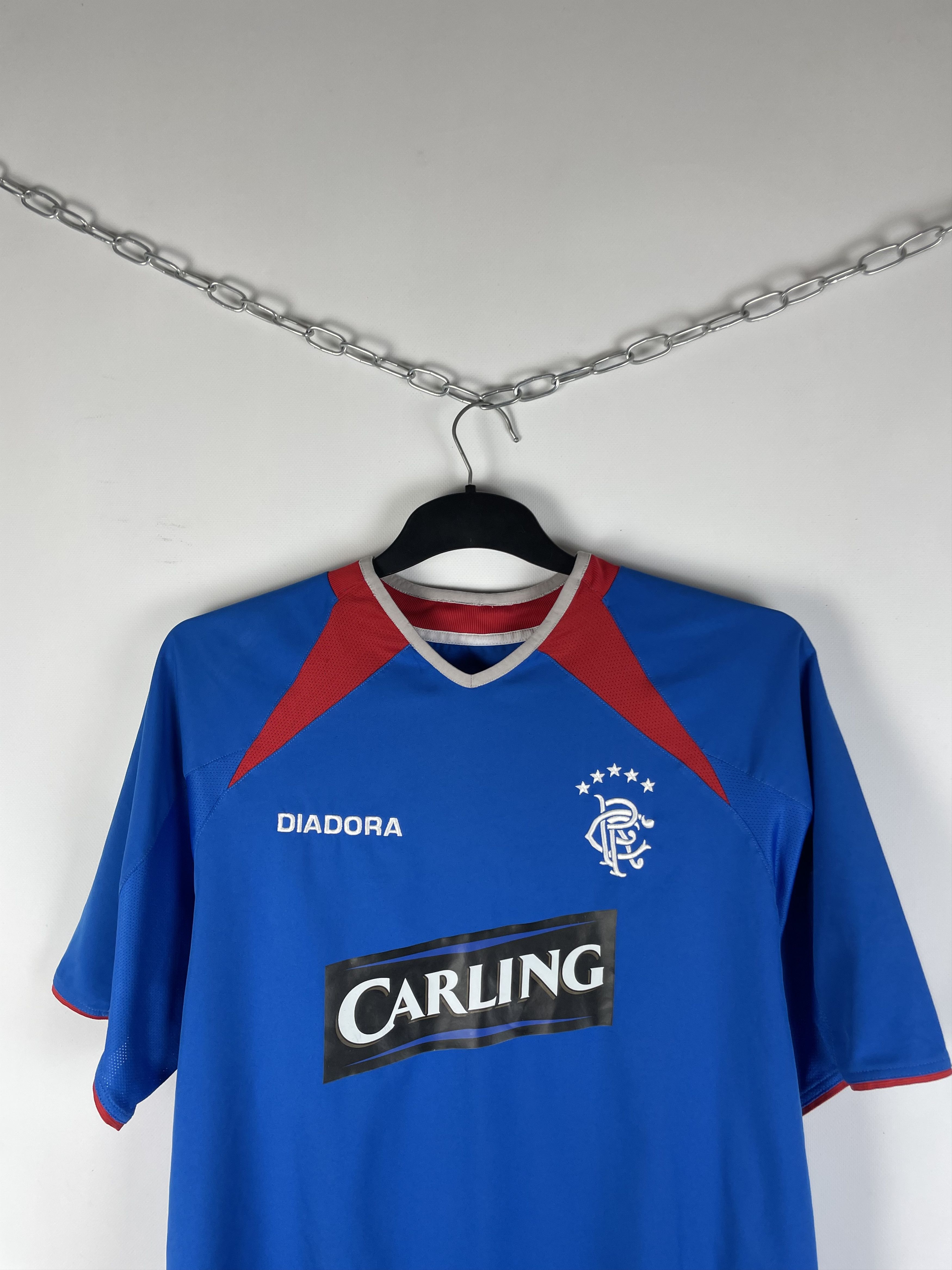 Diadora Rangers Diadora Football Away Jersey Size US L / EU 52-54 / 3 - 3 Thumbnail