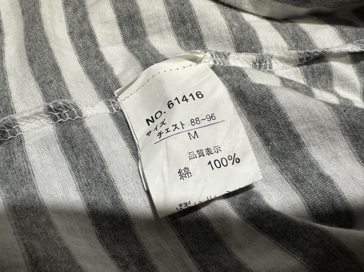 In The Attic 🔥Sick Y2K In The Attic Gun Crosses Guns Striped Shirt Goth Size US M / EU 48-50 / 2 - 6 Thumbnail