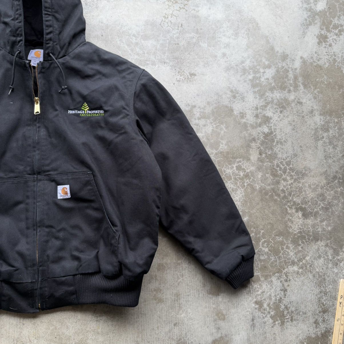 Carhartt Carhartt black heavy hooded work jacket Size US L / EU 52-54 / 3 - 2 Thumbnail