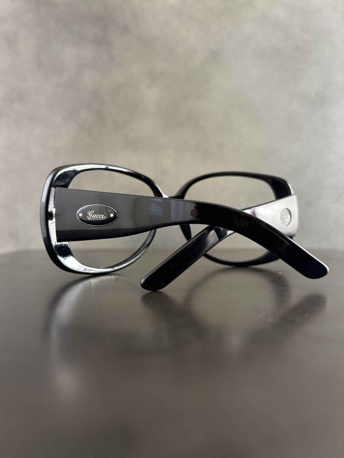 Gucci × Vintage *RARE* Vintage GG 1178/S Black Gucci-Tom Ford Era