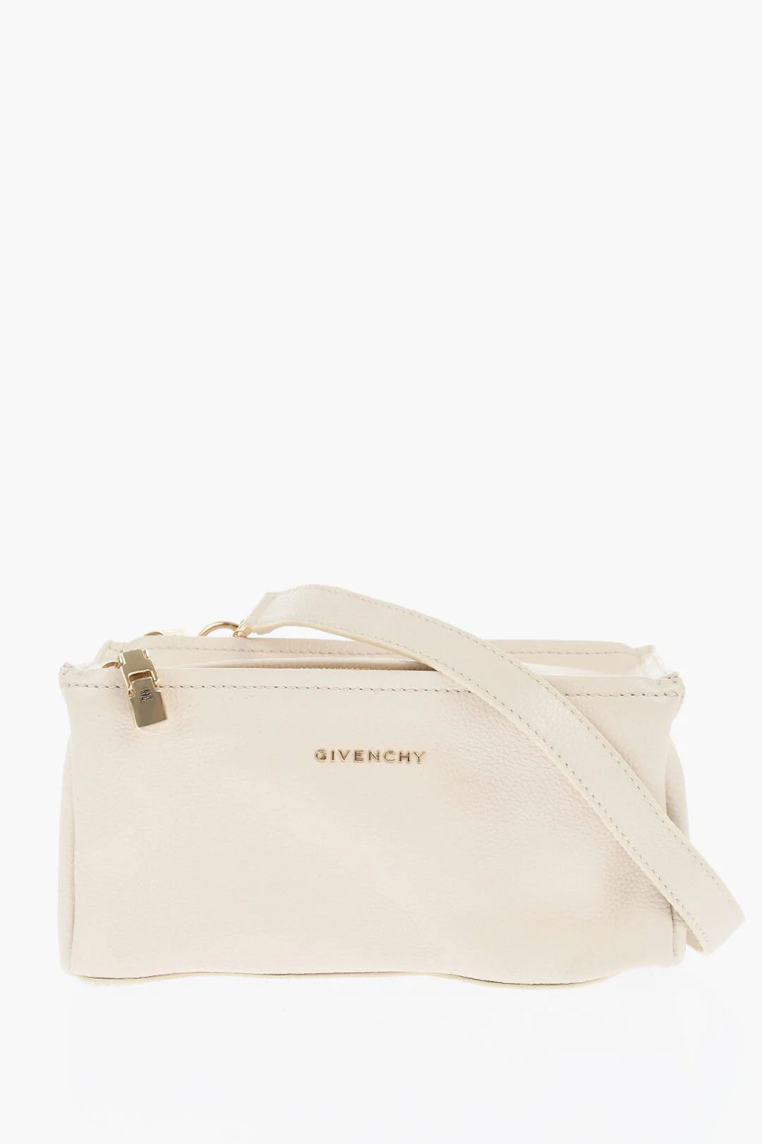 Givenchy og1mm0326 Size: OS / Hammered Leather Shoulder Bag in Beige Size ONE SIZE - 1 Thumbnail