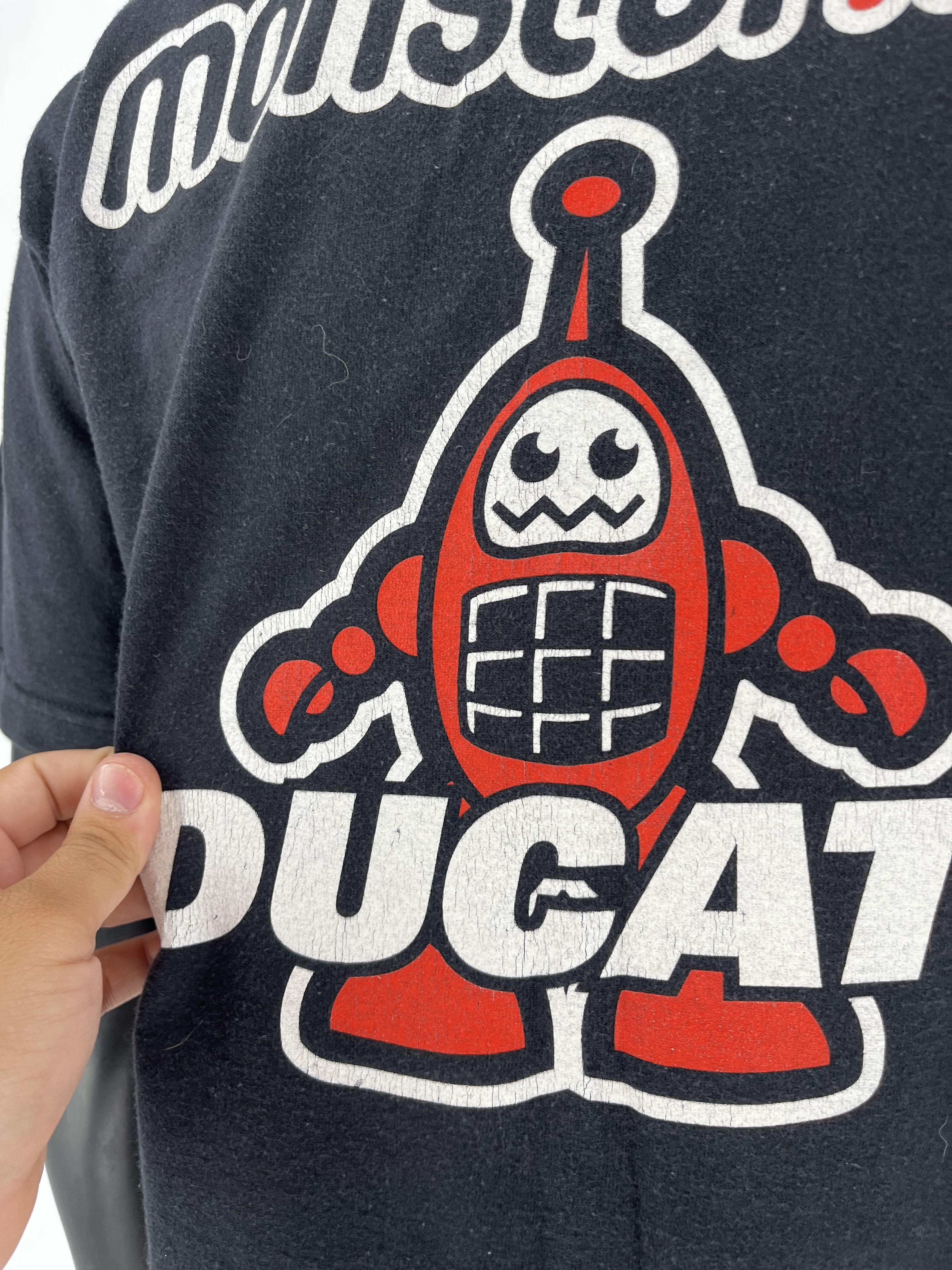 Ducati Vintage Ducati Steve Hislop Monster Mob UK Superbike RacingM Size US M / EU 48-50 / 2 - 10 Thumbnail